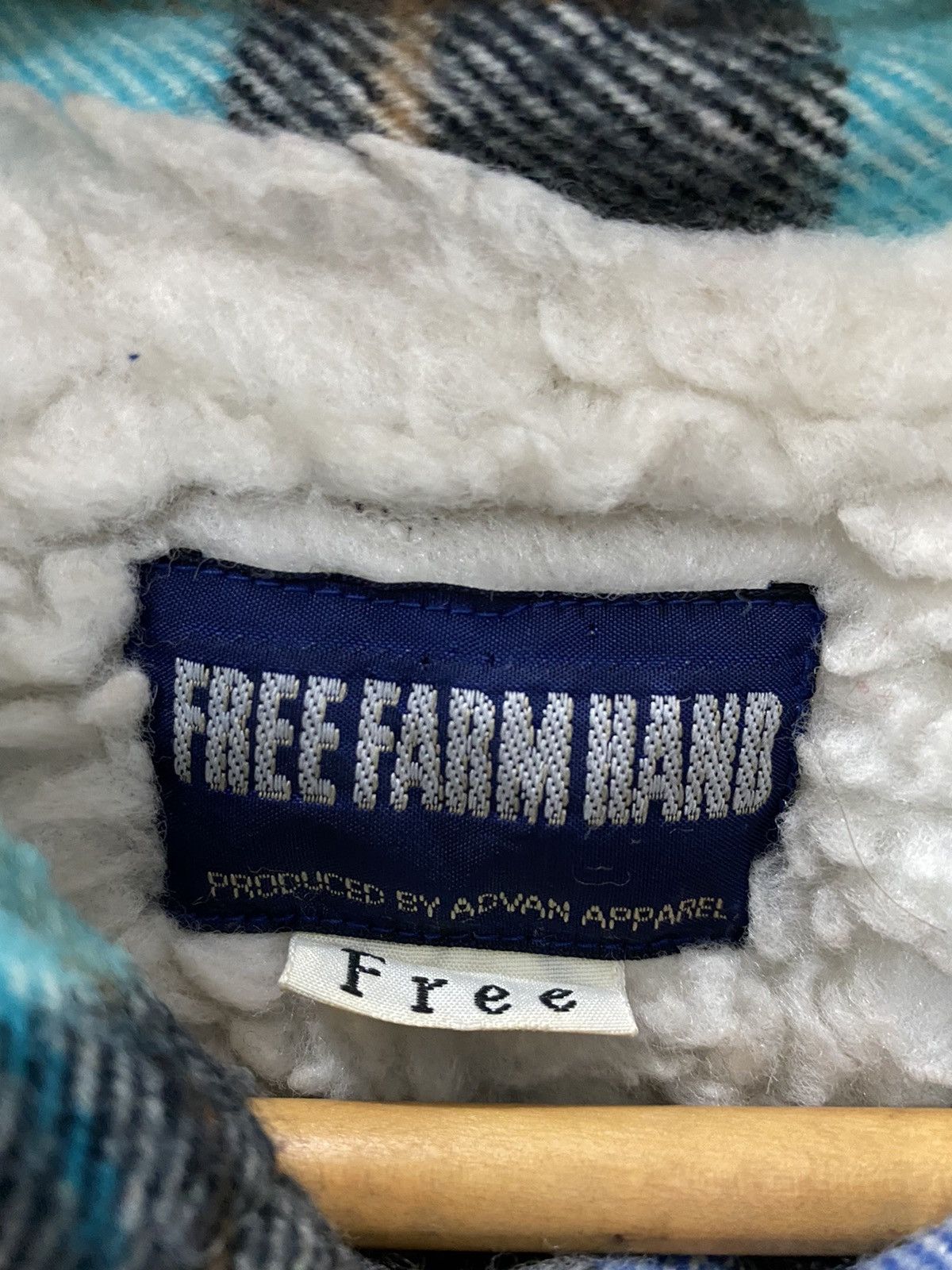 Flannel × Japanese Brand × Vintage Vintage free farm hand Flannel Jacket Size US L / EU 52-54 / 3 - 6 Thumbnail