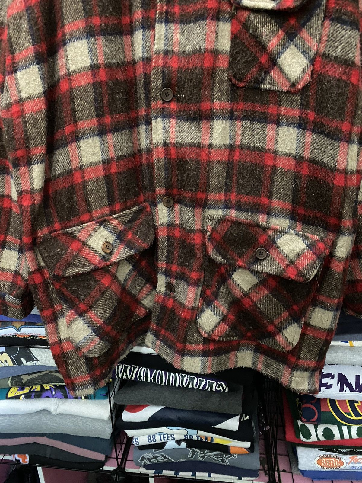 Japanese Brand O.A.K POINTE RED JACKET Size US L / EU 52-54 / 3 - 4 Thumbnail
