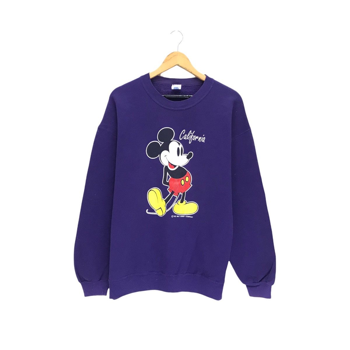 Mickey Mouse × Vintage Vintage 90’s Disney Mickey Mouse Sweatshirt Size US M / EU 48-50 / 2 - 1 Thumbnail