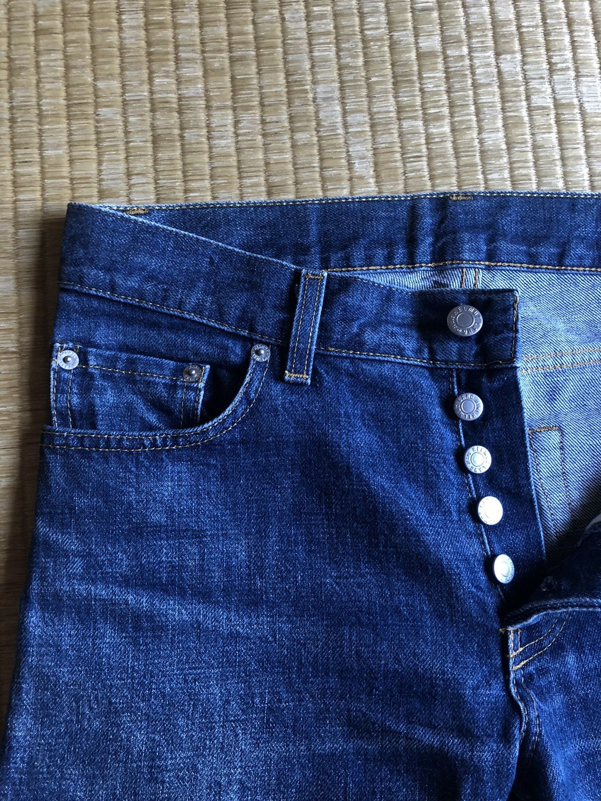 Helmut Lang GRAIL🔥OG Helmut Lang 1999 Classic Raw Denim Cut Size US 28 / EU 44 - 2 Thumbnail