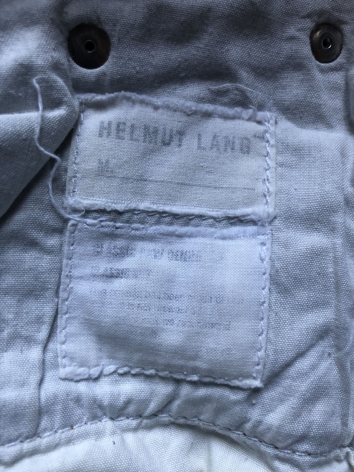 Helmut Lang GRAIL🔥OG Helmut Lang 1999 Classic Raw Denim Cut Size US 28 / EU 44 - 6 Thumbnail