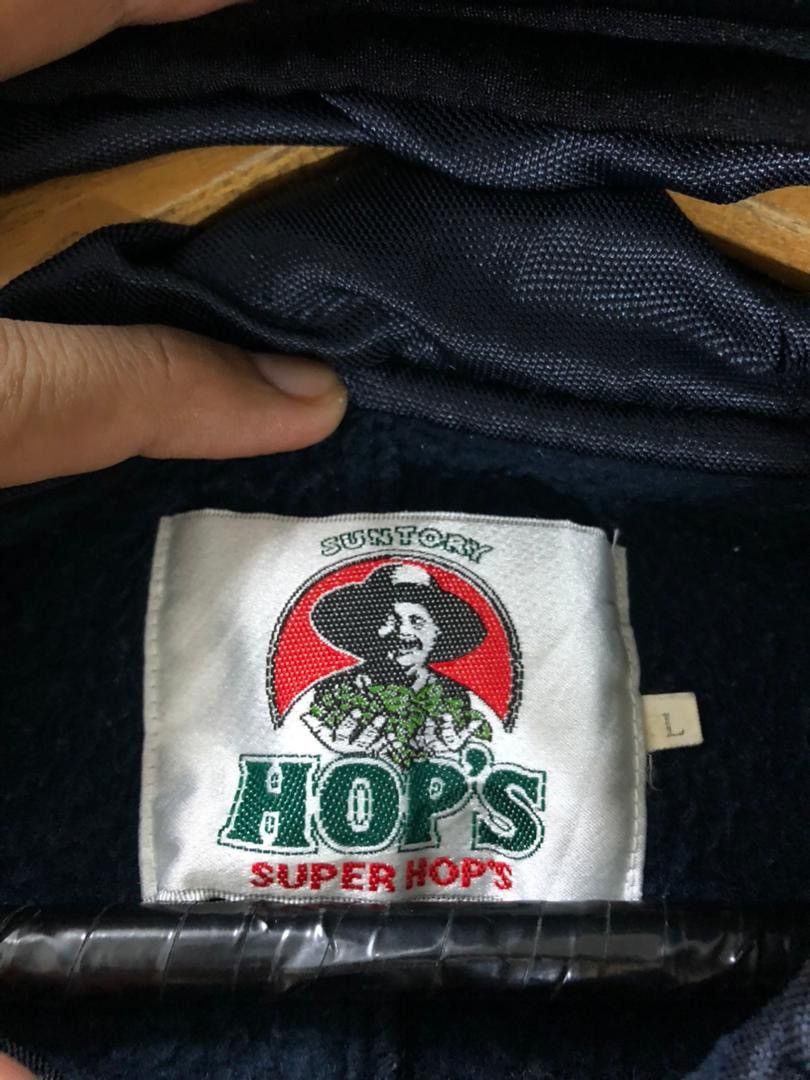 Japanese Brand × Vintage Vintage Suntory Hop’s Big Logo Hoddie Jacket Size US L / EU 52-54 / 3 - 7 Thumbnail