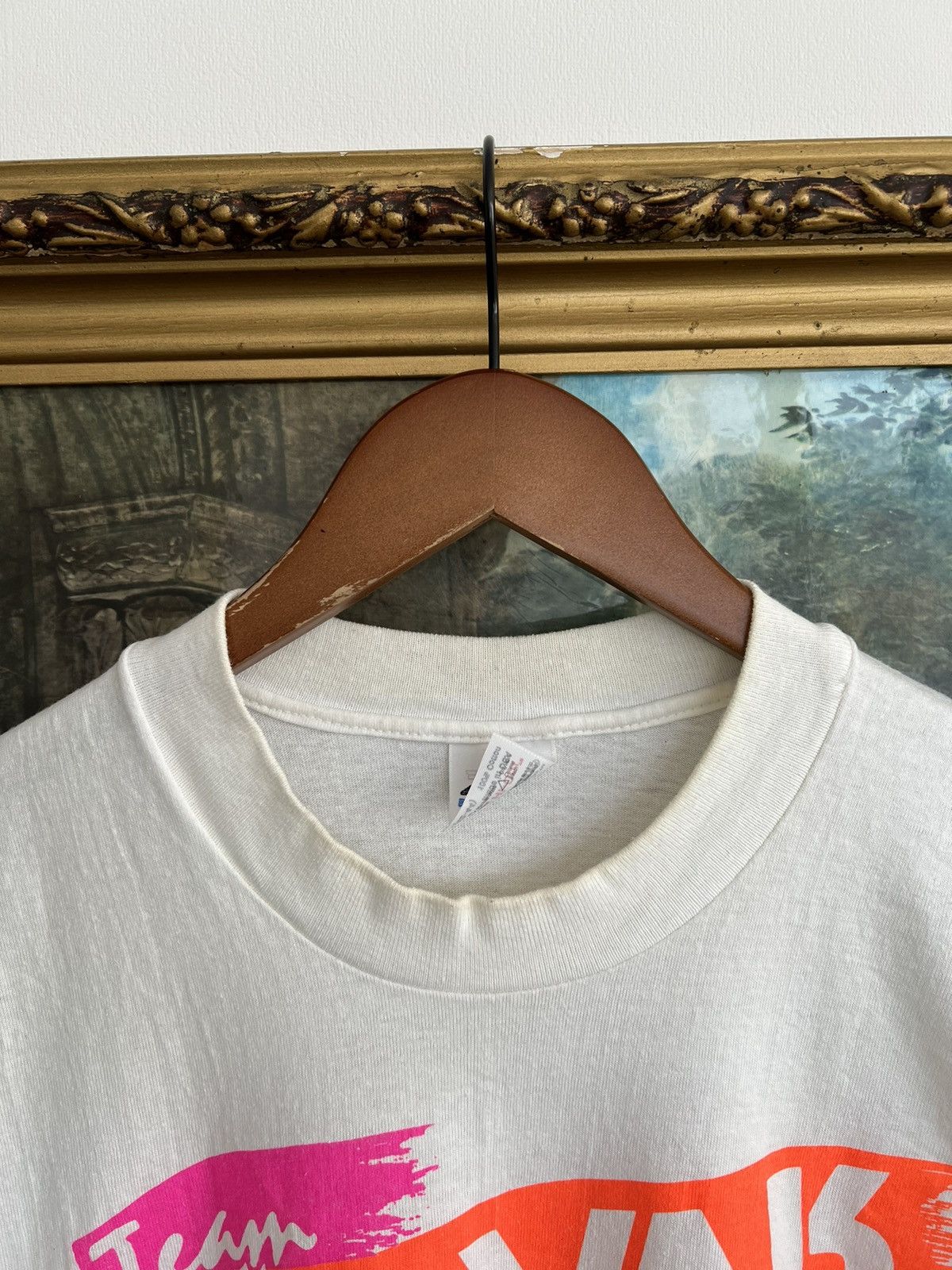 Band Tees Vintage 90s Team Novak Electronics Racing White Tee Size US L / EU 52-54 / 3 - 11 Thumbnail