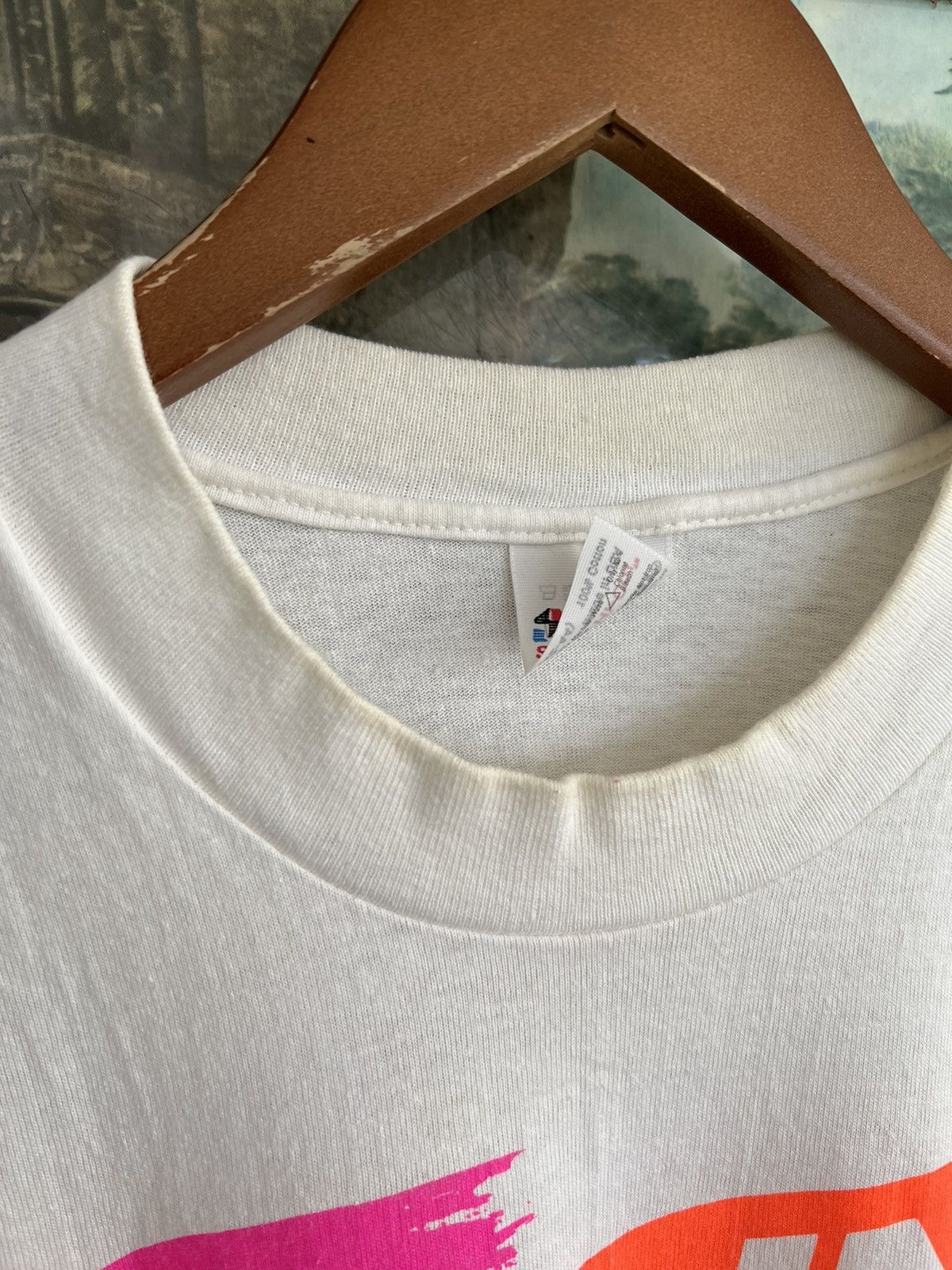 Band Tees Vintage 90s Team Novak Electronics Racing White Tee Size US L / EU 52-54 / 3 - 12 Thumbnail