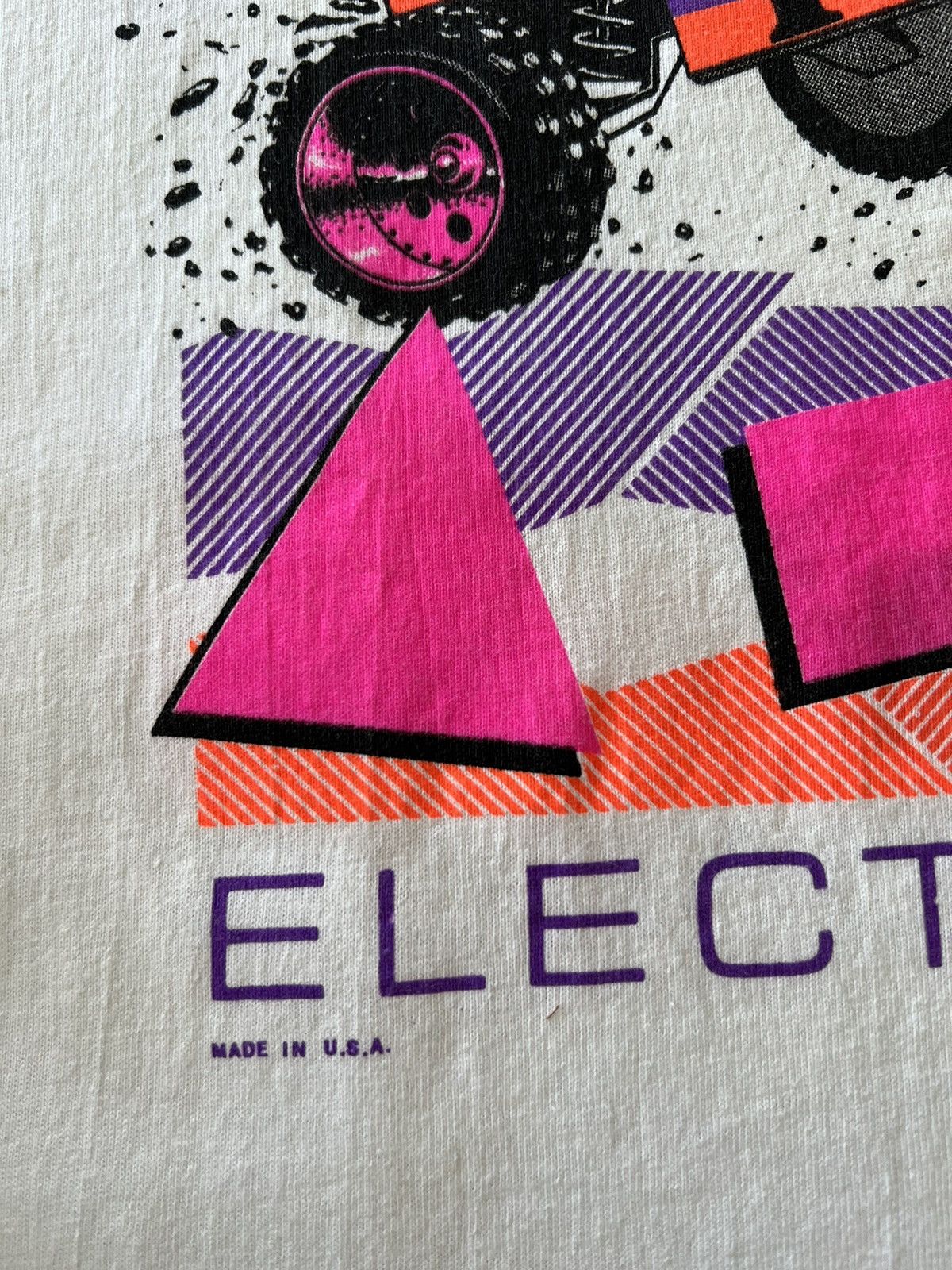 Band Tees Vintage 90s Team Novak Electronics Racing White Tee Size US L / EU 52-54 / 3 - 8 Thumbnail