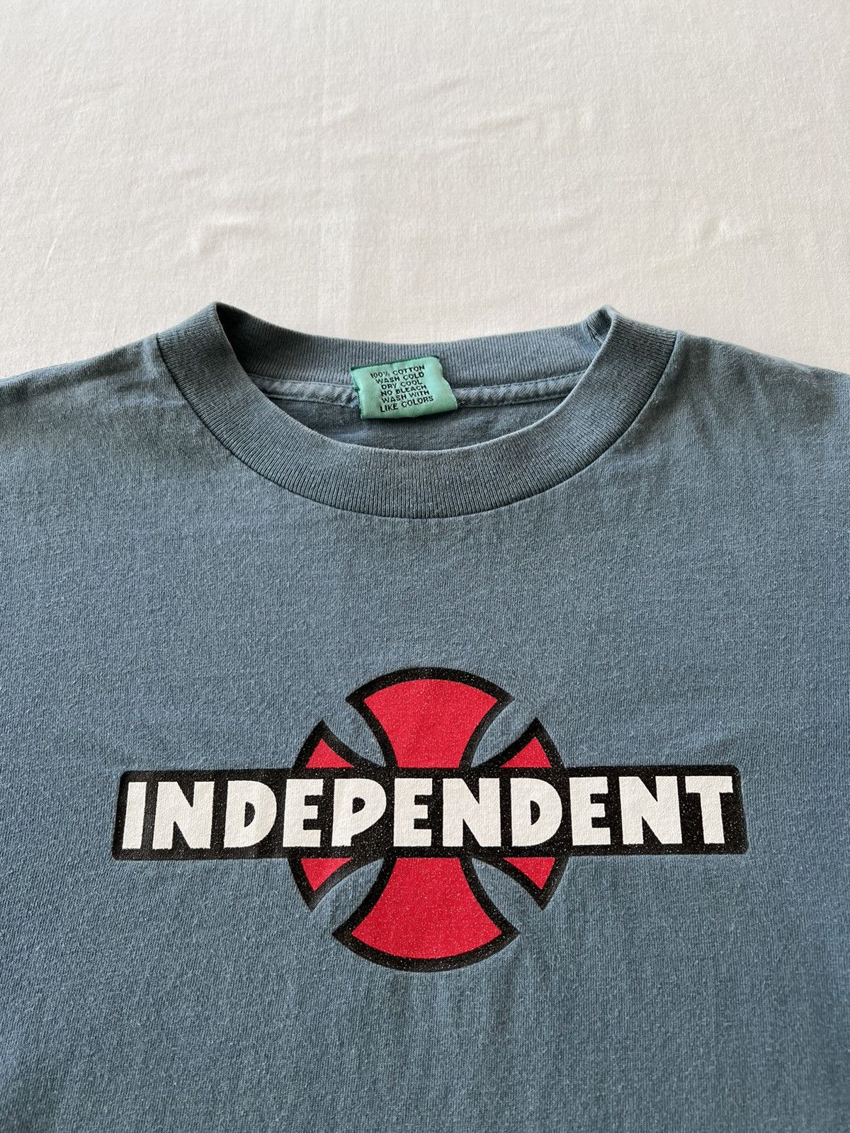 Independent Truck Co. × Vintage Vintage 90s Independent Santa Cruz Skateboards Long Sleeve Size US M / EU 48-50 / 2 - 4 Thumbnail