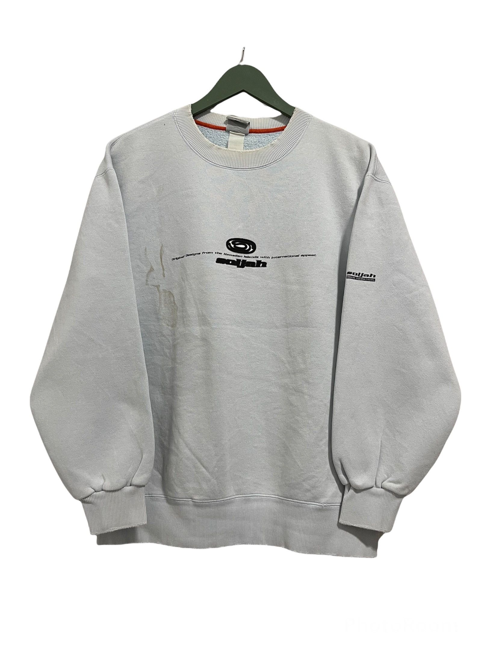 Vintage Distressed Soljah Hawaiian Island Graphic Sweatshirt Size US M / EU 48-50 / 2 - 1 Thumbnail