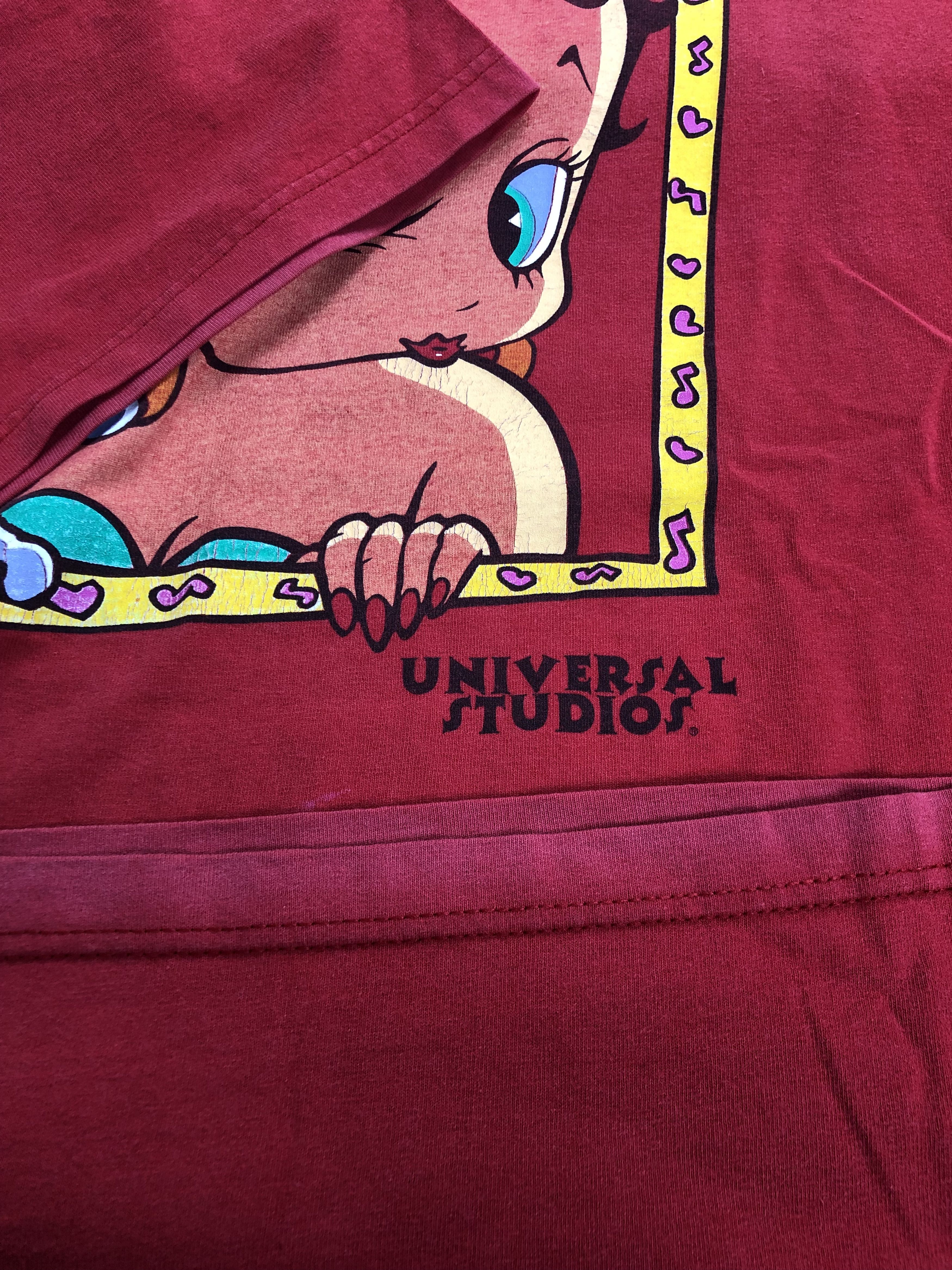 Cartoon Network Vintage 1995 Betty Boop (Felix Cat Bugs Bunny Daffy Duck) Size US XL / EU 56 / 4 - 10 Thumbnail