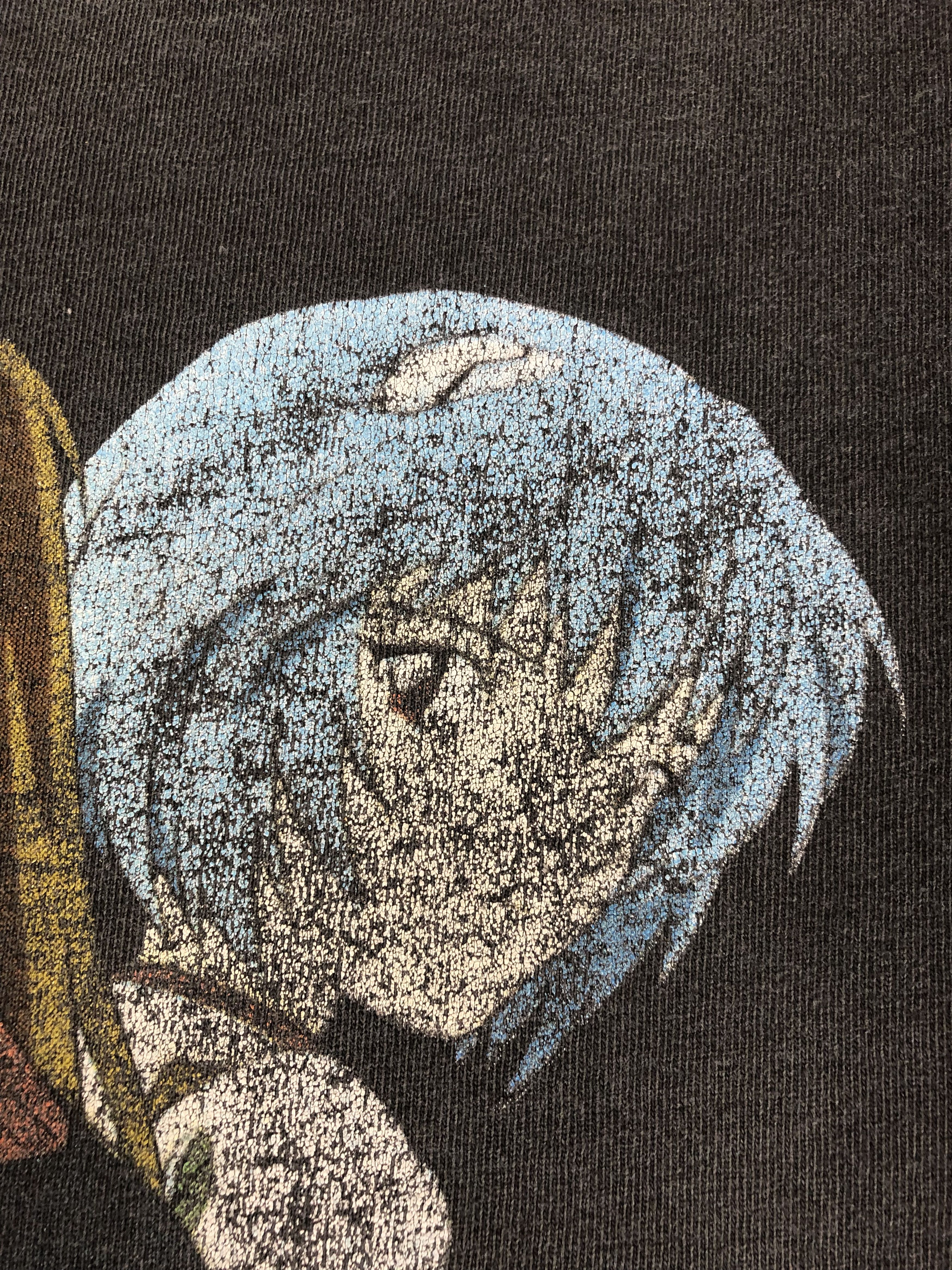 Anime Vintage 90s Neon Genesis Evangelion Size US L / EU 52-54 / 3 - 7 Thumbnail