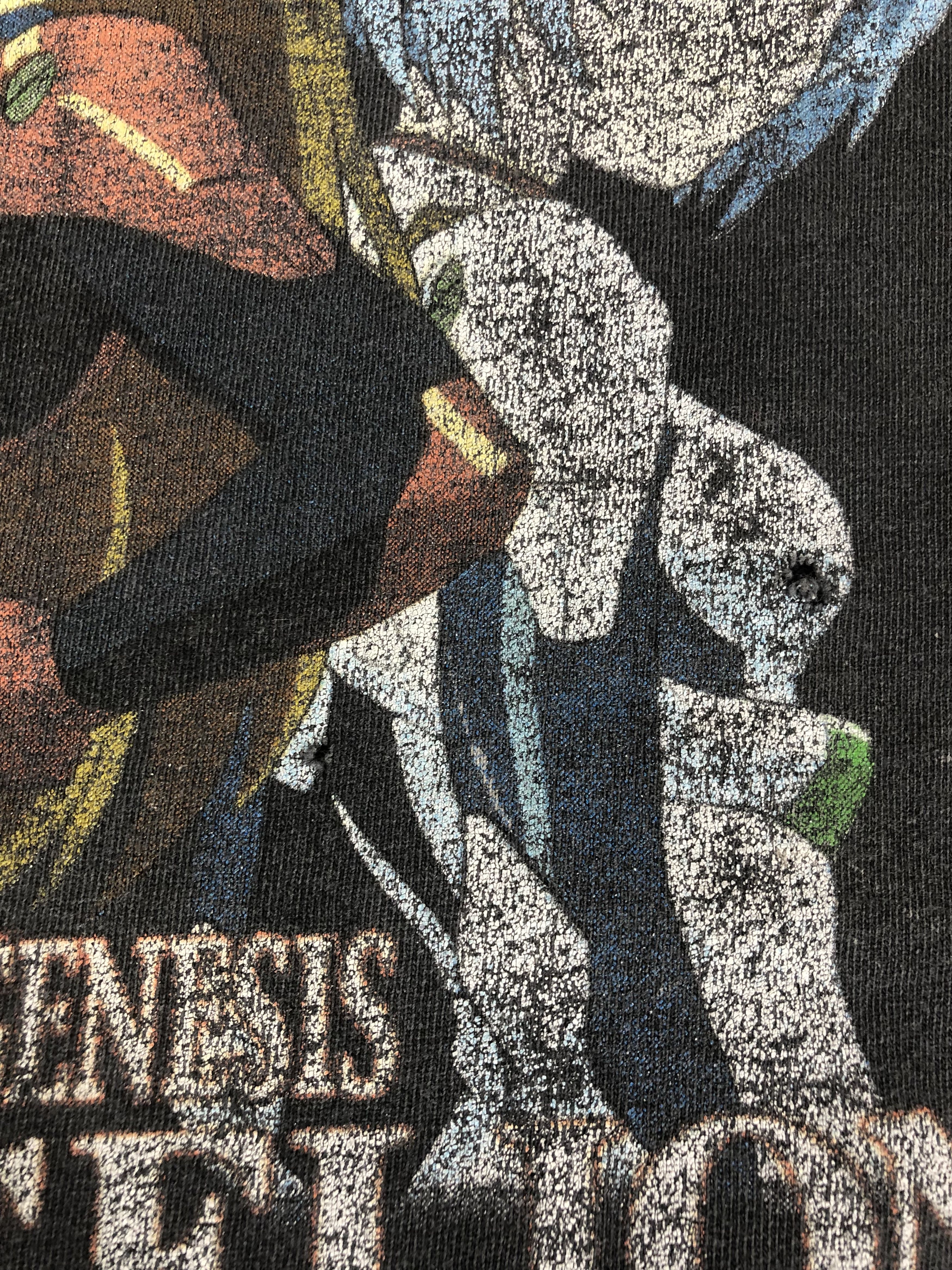 Anime Vintage 90s Neon Genesis Evangelion Size US L / EU 52-54 / 3 - 8 Thumbnail