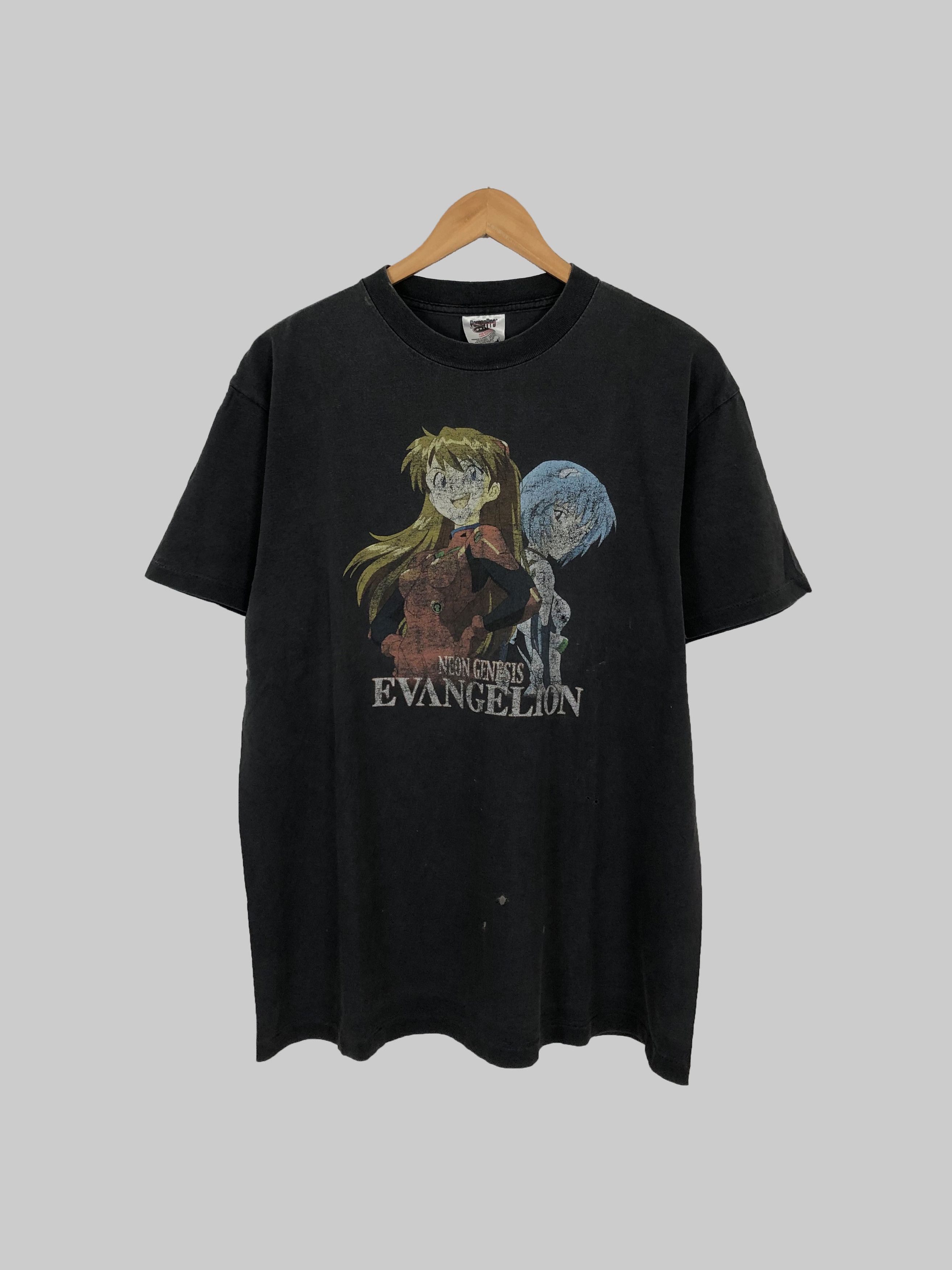 Anime Vintage 90s Neon Genesis Evangelion Size US L / EU 52-54 / 3 - 1 Thumbnail