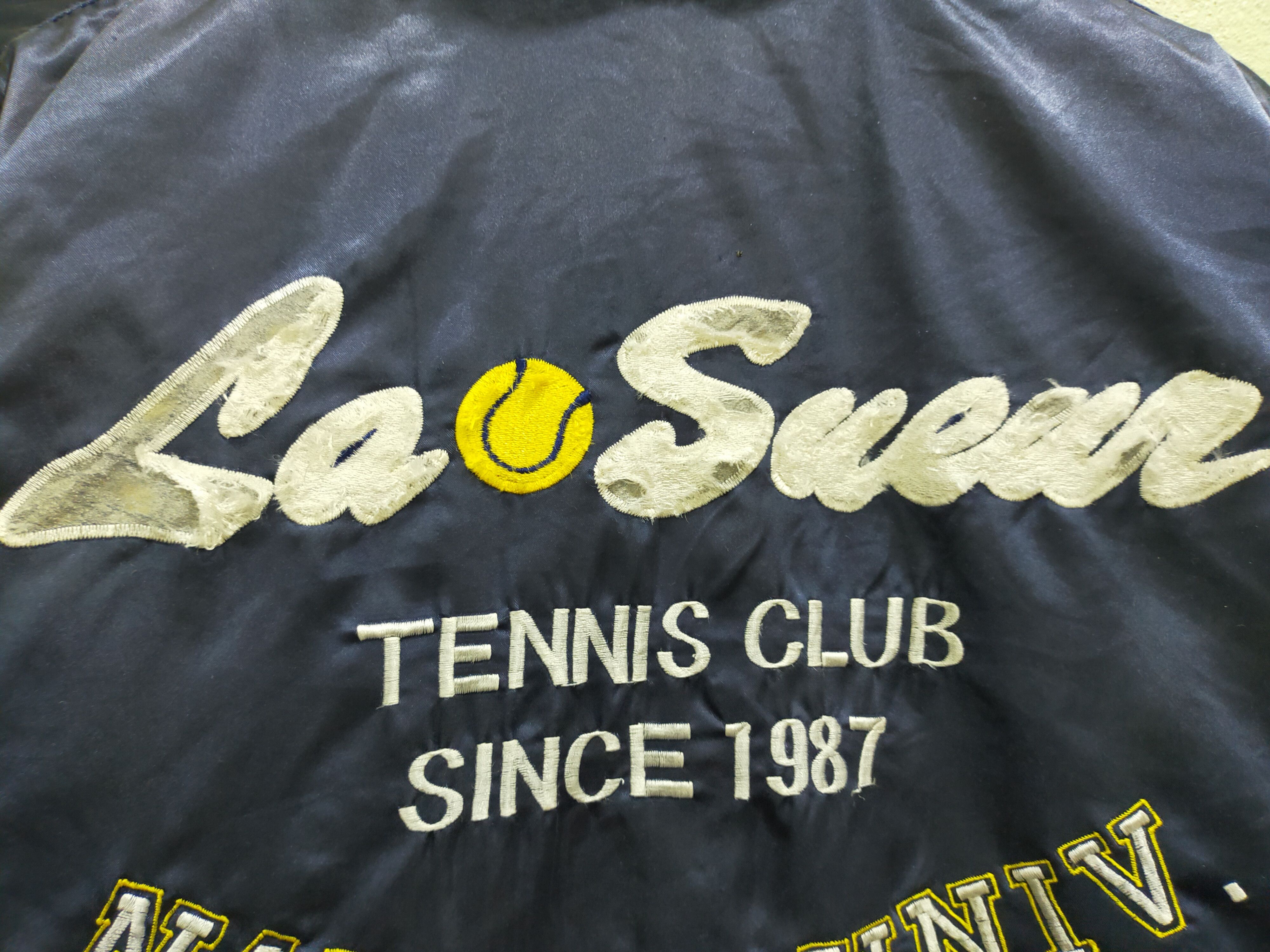 Other La' Sueur Tennis Club 1987 Embroidered Varsity Jacket Size US L / EU 52-54 / 3 - 11 Thumbnail