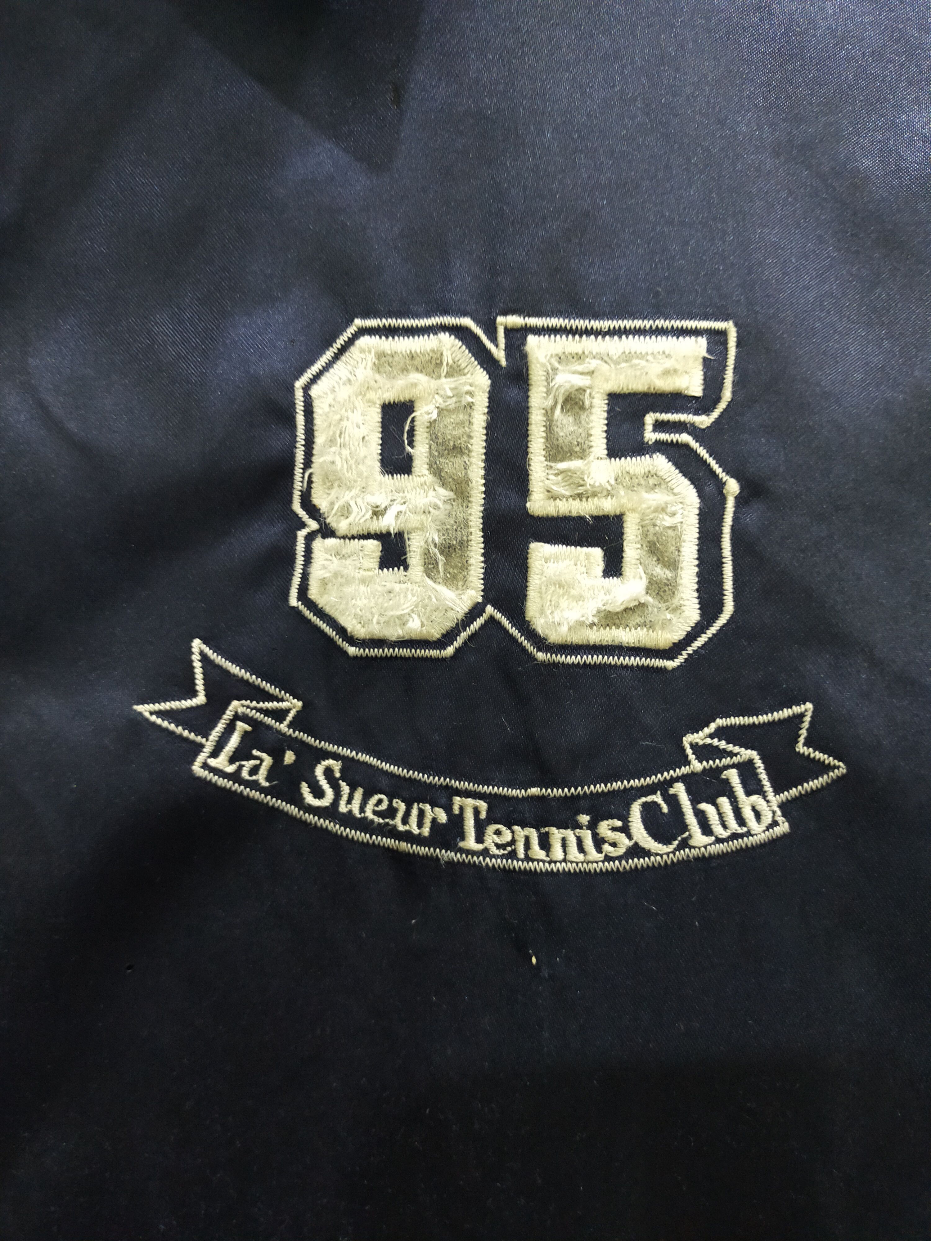 Other La' Sueur Tennis Club 1987 Embroidered Varsity Jacket Size US L / EU 52-54 / 3 - 5 Thumbnail