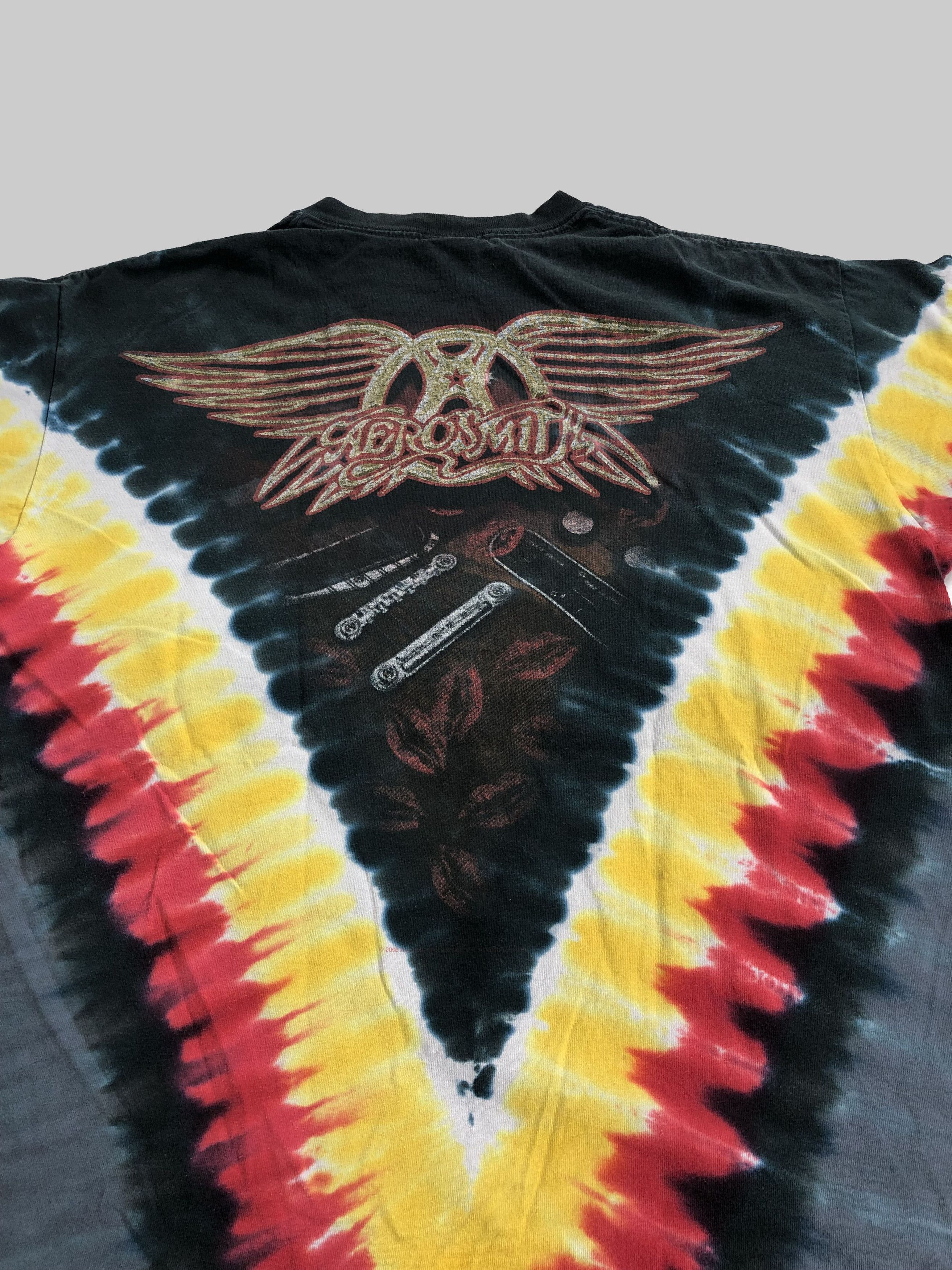 Band Tees Vintage 2006 Aerosmith Liquid Blue (Guns N Roses AC/DC) Size US L / EU 52-54 / 3 - 9 Thumbnail