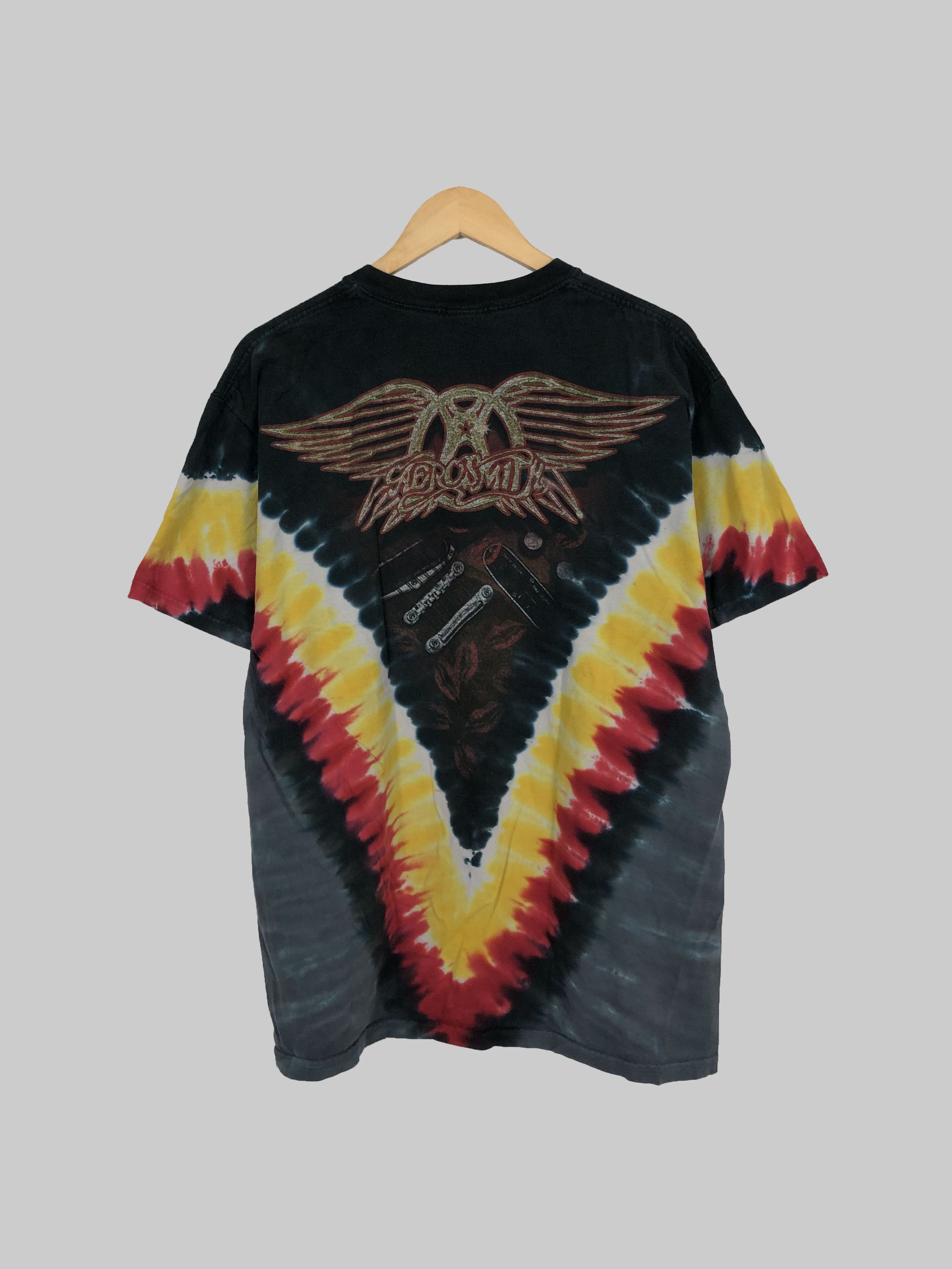 Band Tees Vintage 2006 Aerosmith Liquid Blue (Guns N Roses AC/DC) Size US L / EU 52-54 / 3 - 2 Thumbnail