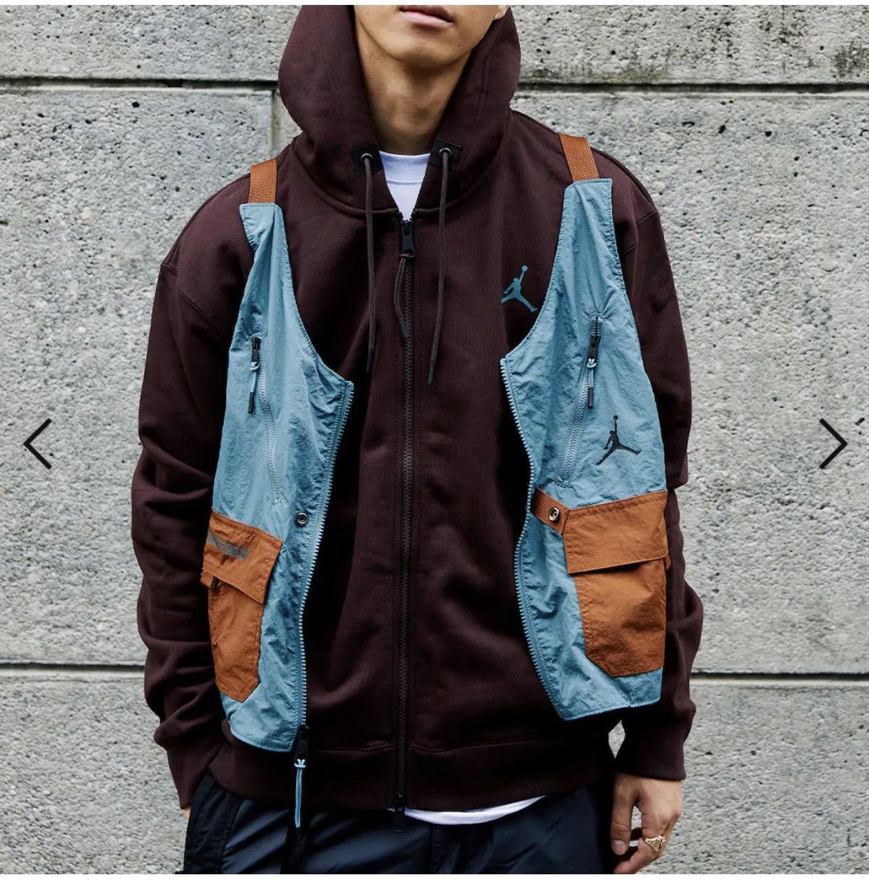 Jordan Brand × Nike Air Jordan hoodie with vest M Size US M / EU 48-50 / 2 - 9 Thumbnail
