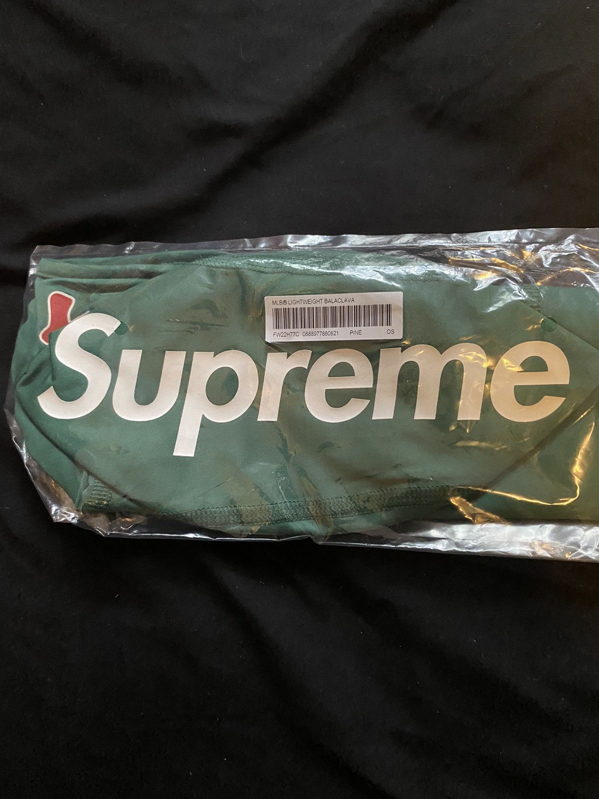 MLB × Supreme Supreme MLB Kanji Teams Lightweight Balaclava Atlanta Braves Size ONE SIZE - 4 Thumbnail