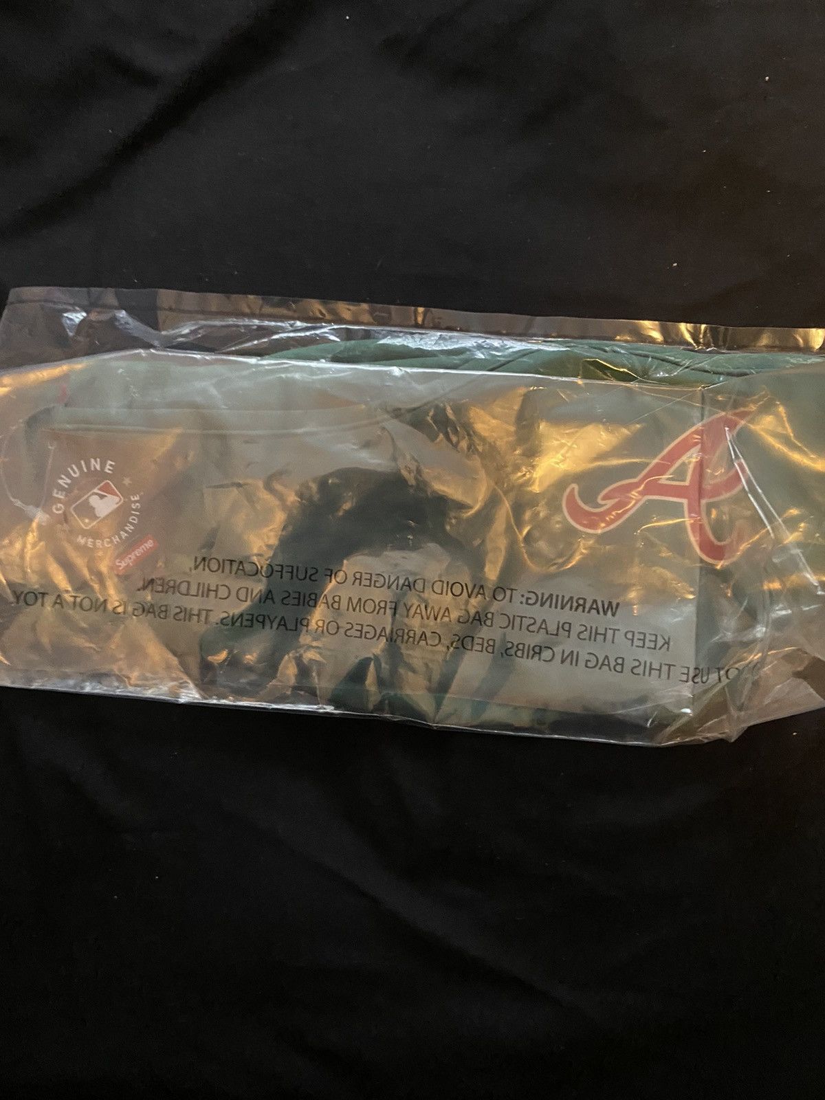 MLB × Supreme Supreme MLB Kanji Teams Lightweight Balaclava Atlanta Braves Size ONE SIZE - 6 Thumbnail