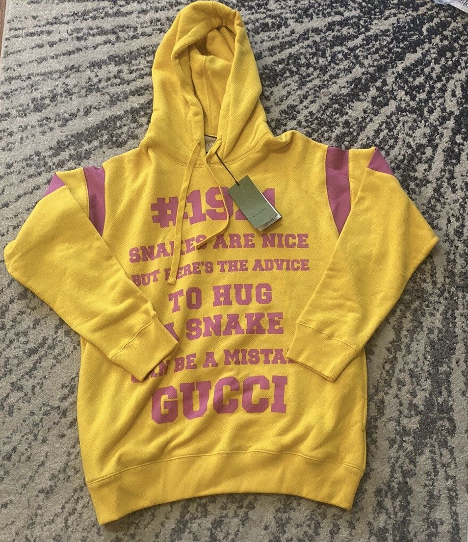 Gucci 1921 Print Sweatshirt with hood size S