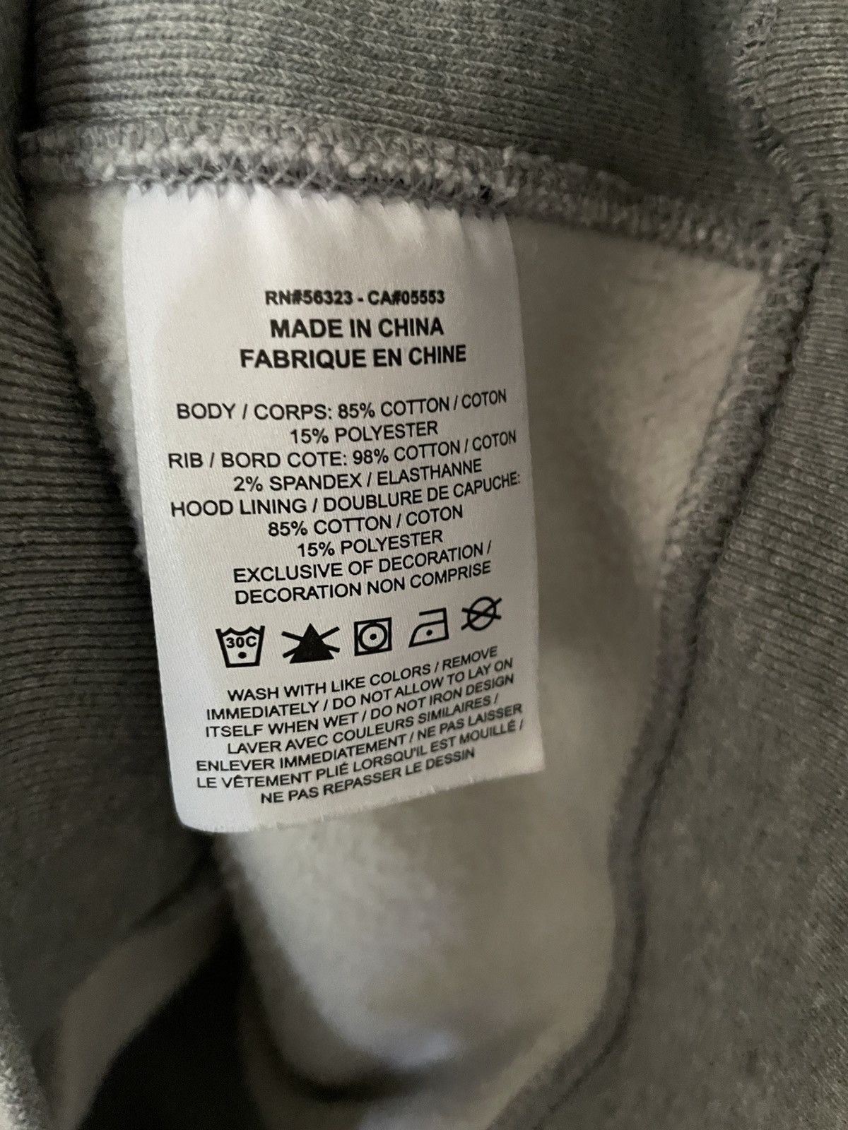 Fragment Design × Jordan Brand jordan x fragment hoodie (grey) Size US L / EU 52-54 / 3 - 5 Thumbnail