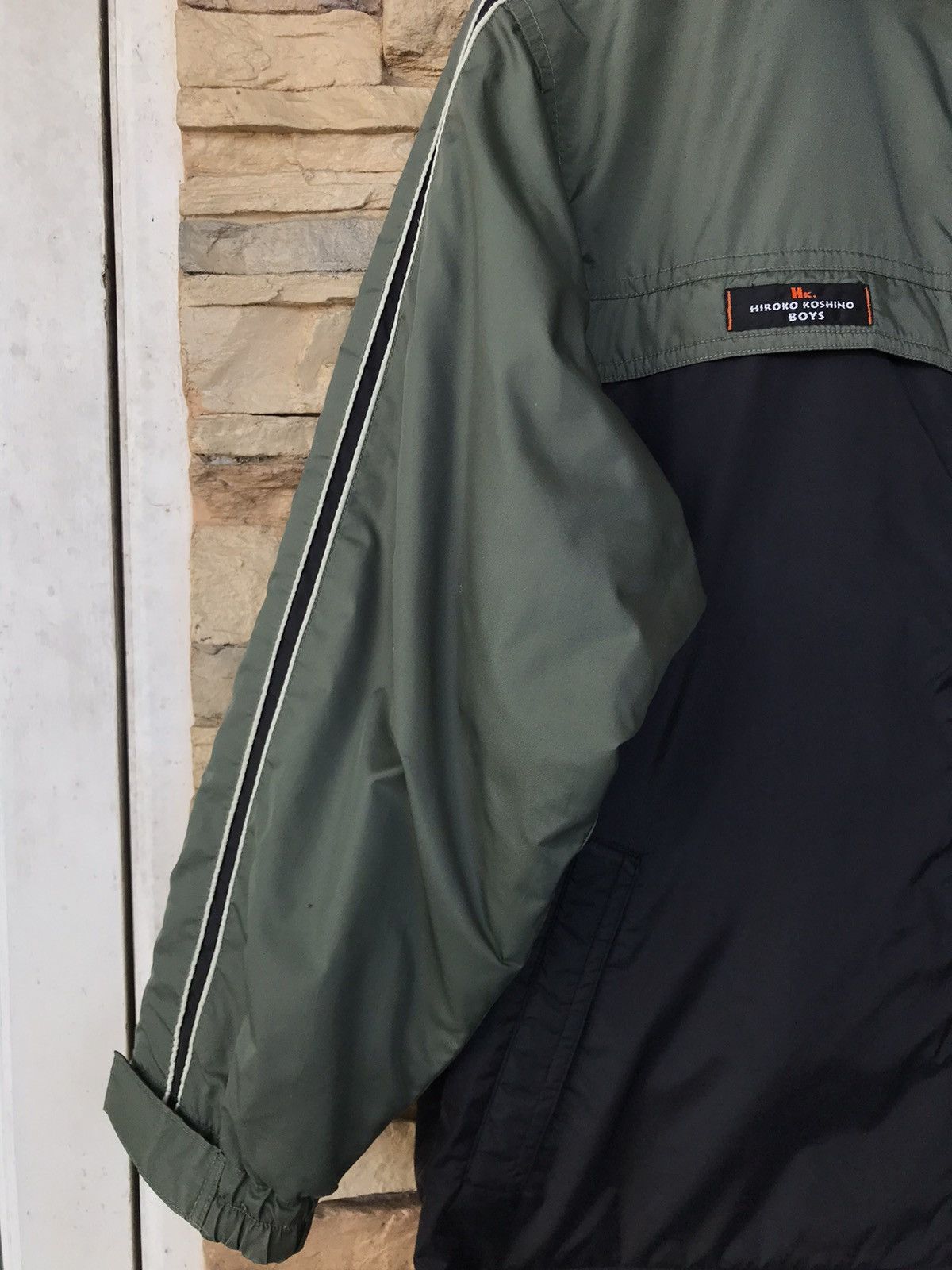 Hiroko Koshino Homme Vintage Hiroko Koshino Boys Fleece Windbreaker Jacket Size US M / EU 48-50 / 2 - 4 Thumbnail