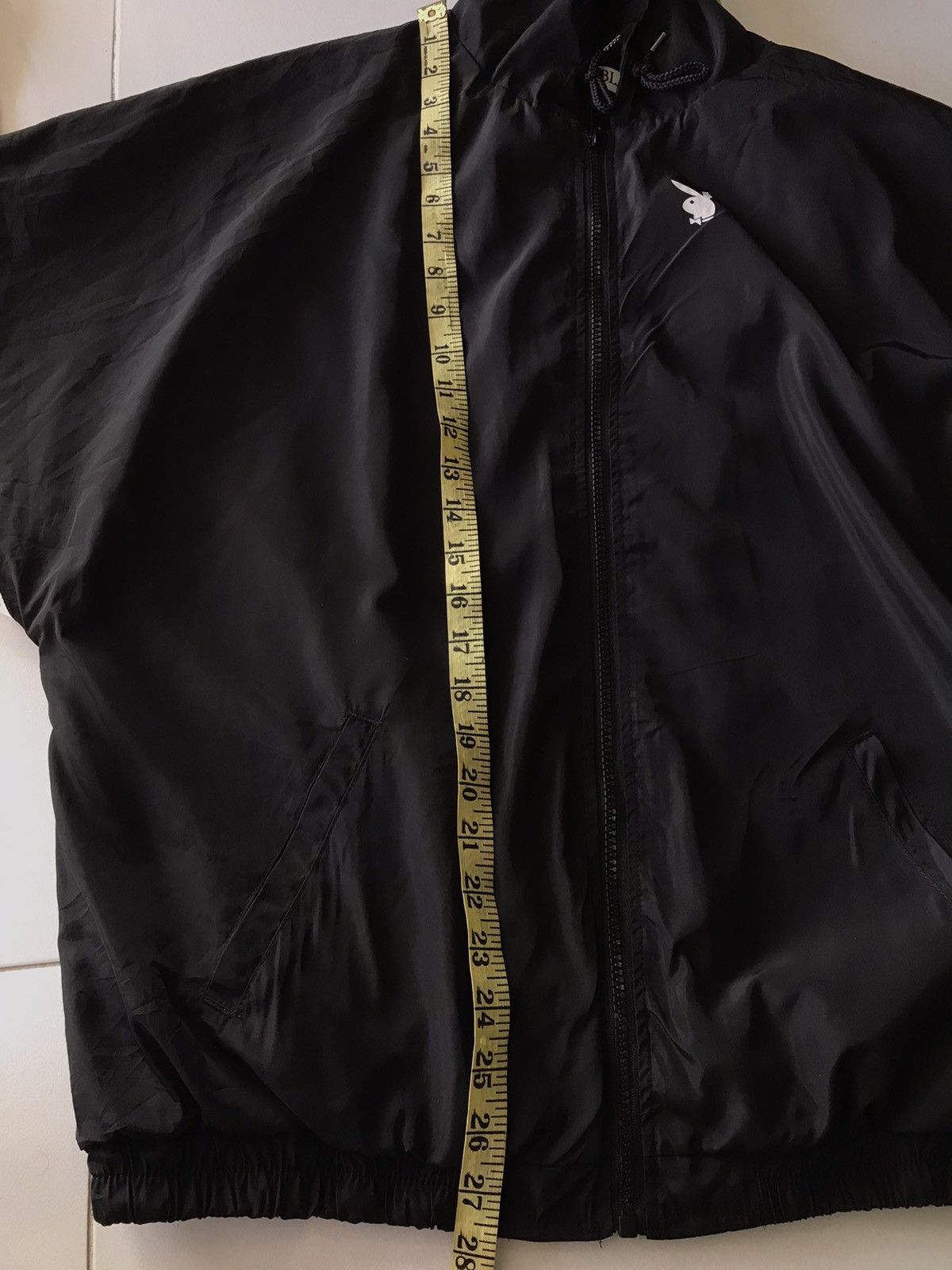 Playboy Vintage Playboy Windbreaker Hoodies Size US L / EU 52-54 / 3 - 16 Thumbnail