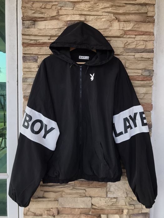 Playboy deals windbreaker hoodie