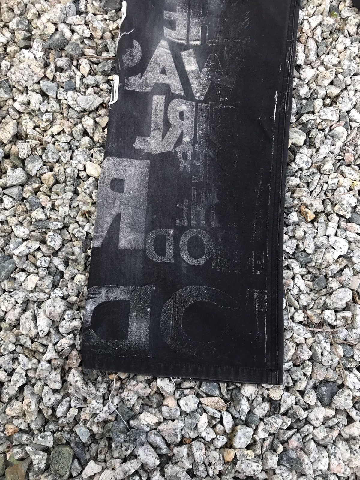 Vintage D.O.A HN & Die Artisan Punk Style Distressed Cargo Pants Size US 34 / EU 50 - 15 Thumbnail