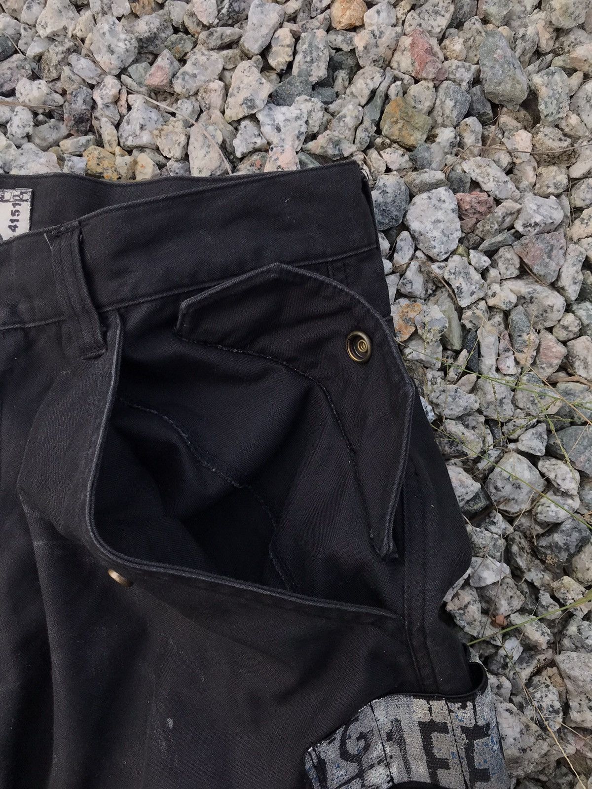 Vintage D.O.A HN & Die Artisan Punk Style Distressed Cargo Pants Size US 34 / EU 50 - 11 Thumbnail