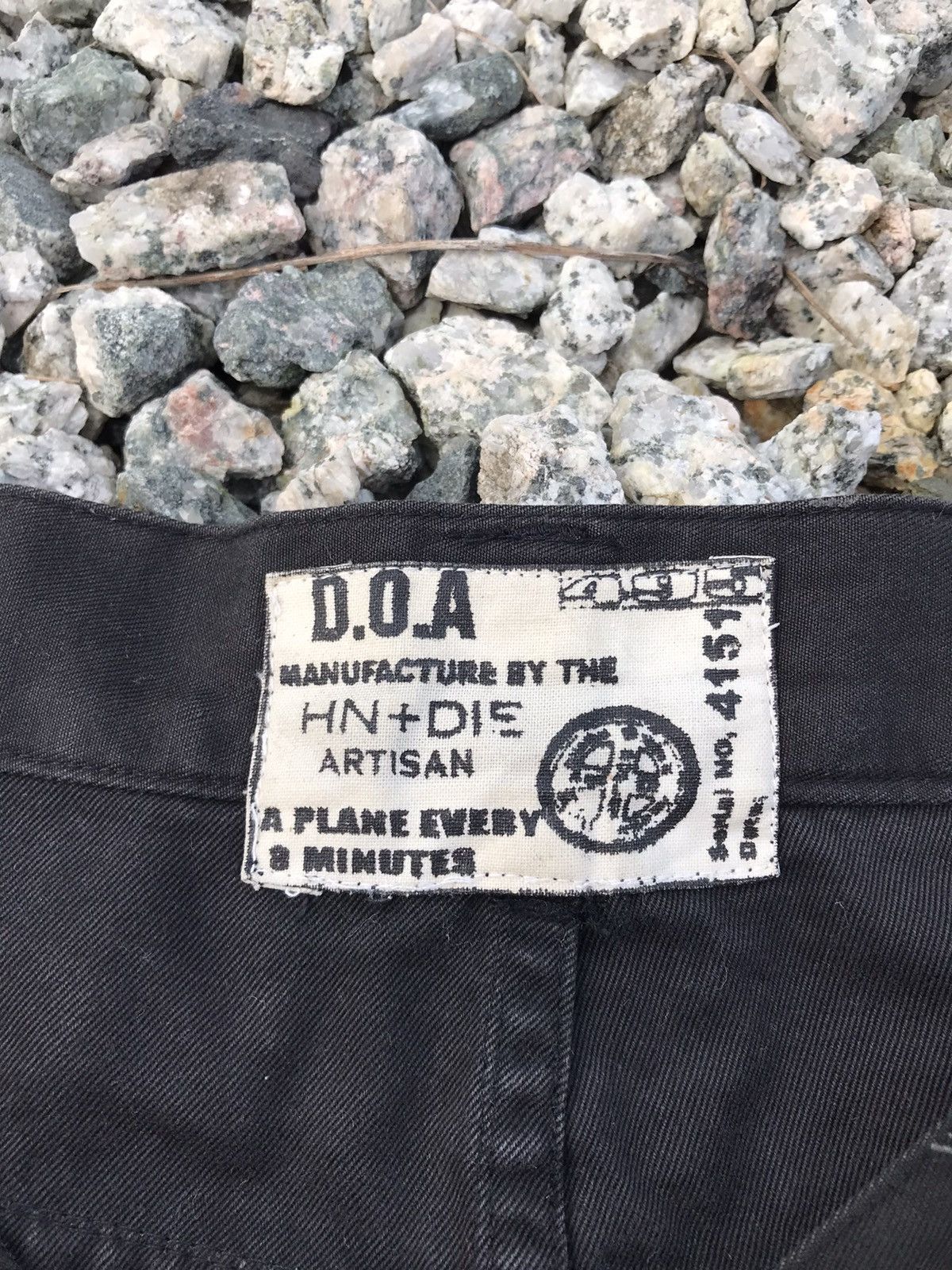 Vintage D.O.A HN & Die Artisan Punk Style Distressed Cargo Pants Size US 34 / EU 50 - 17 Thumbnail