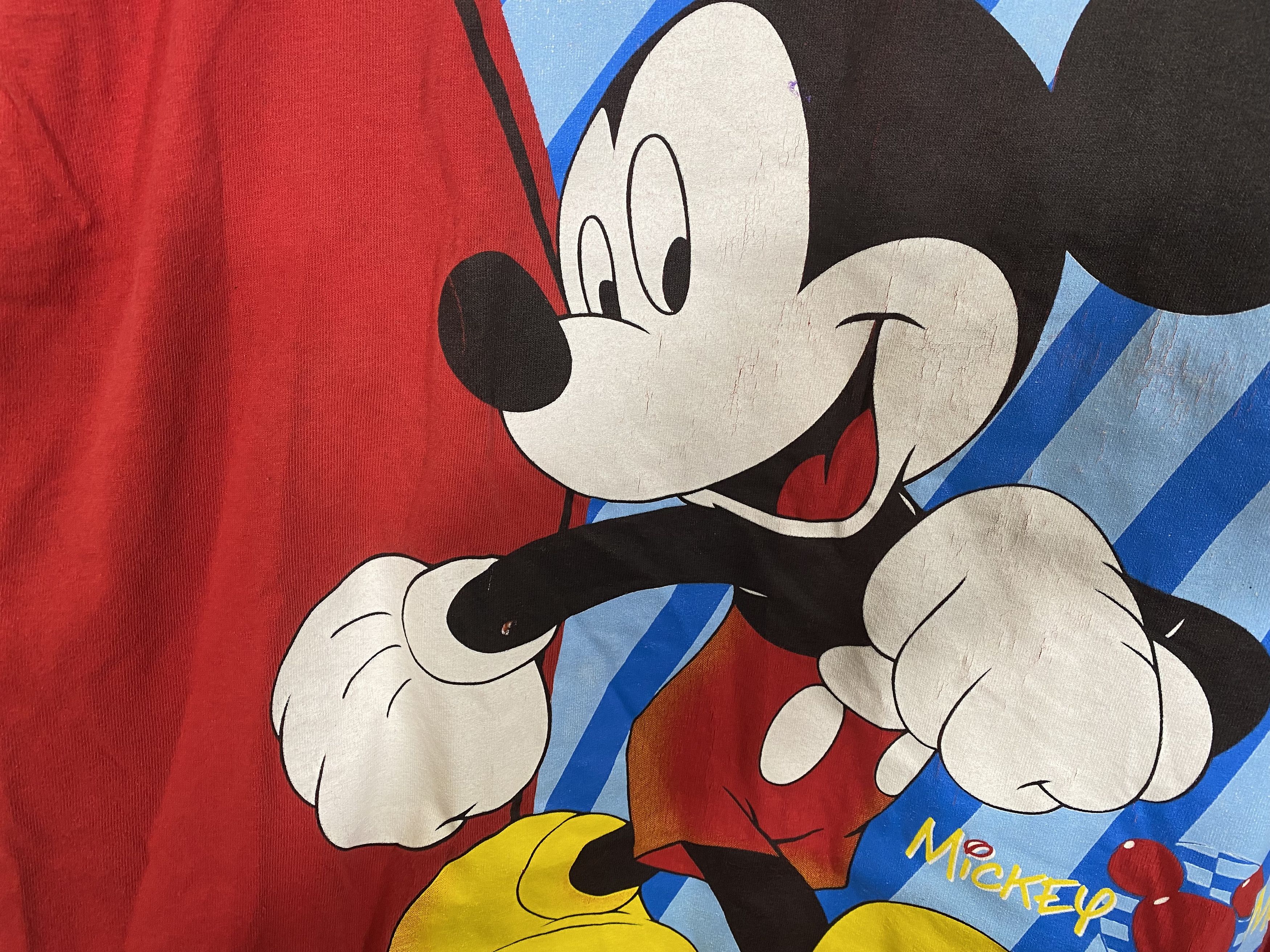 Disney Vintage Disney Unlimited Mickey Mouse large graphic tee red Size US XXL / EU 58 / 5 - 4 Thumbnail
