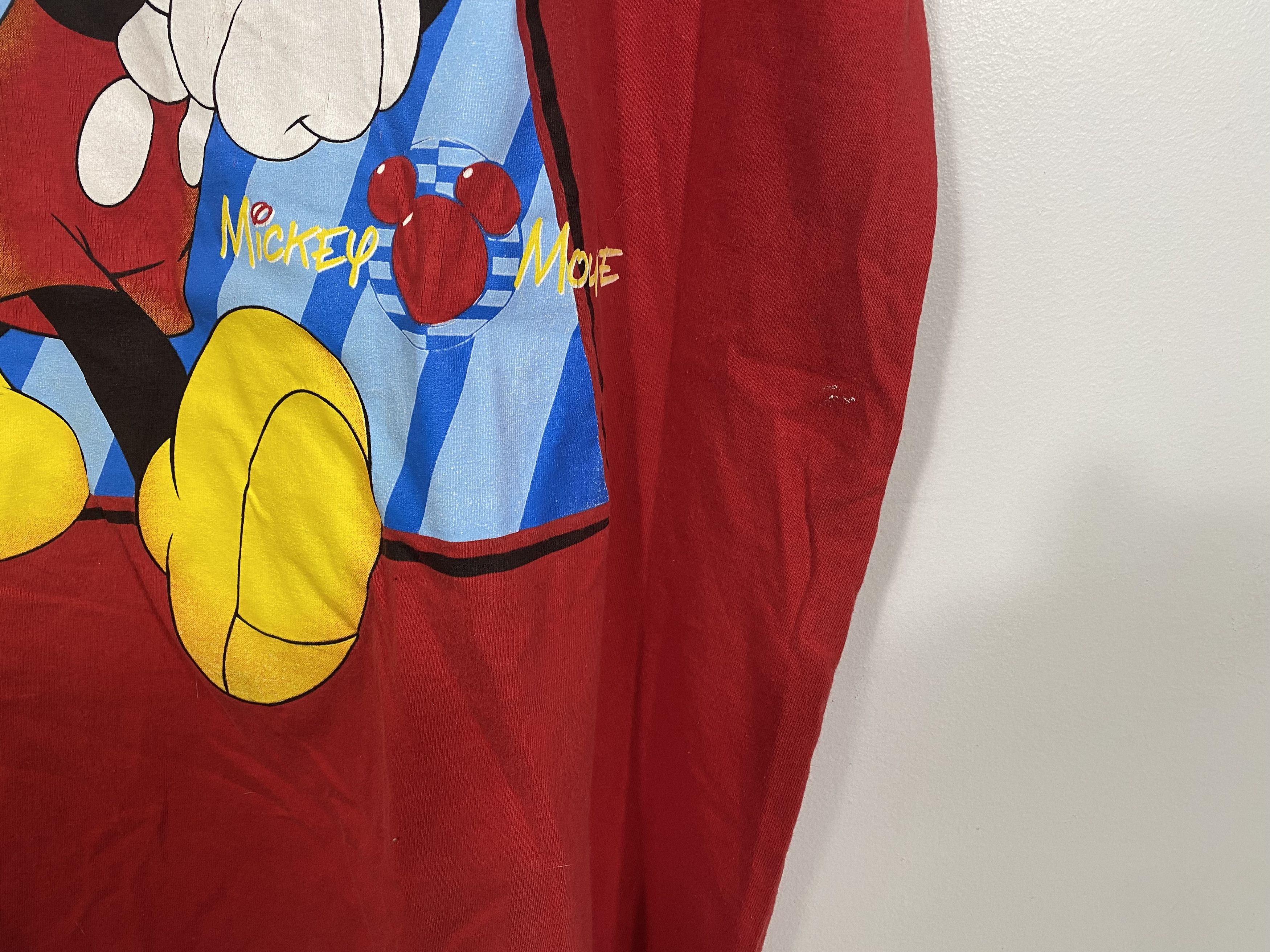 Disney Vintage Disney Unlimited Mickey Mouse large graphic tee red Size US XXL / EU 58 / 5 - 3 Thumbnail