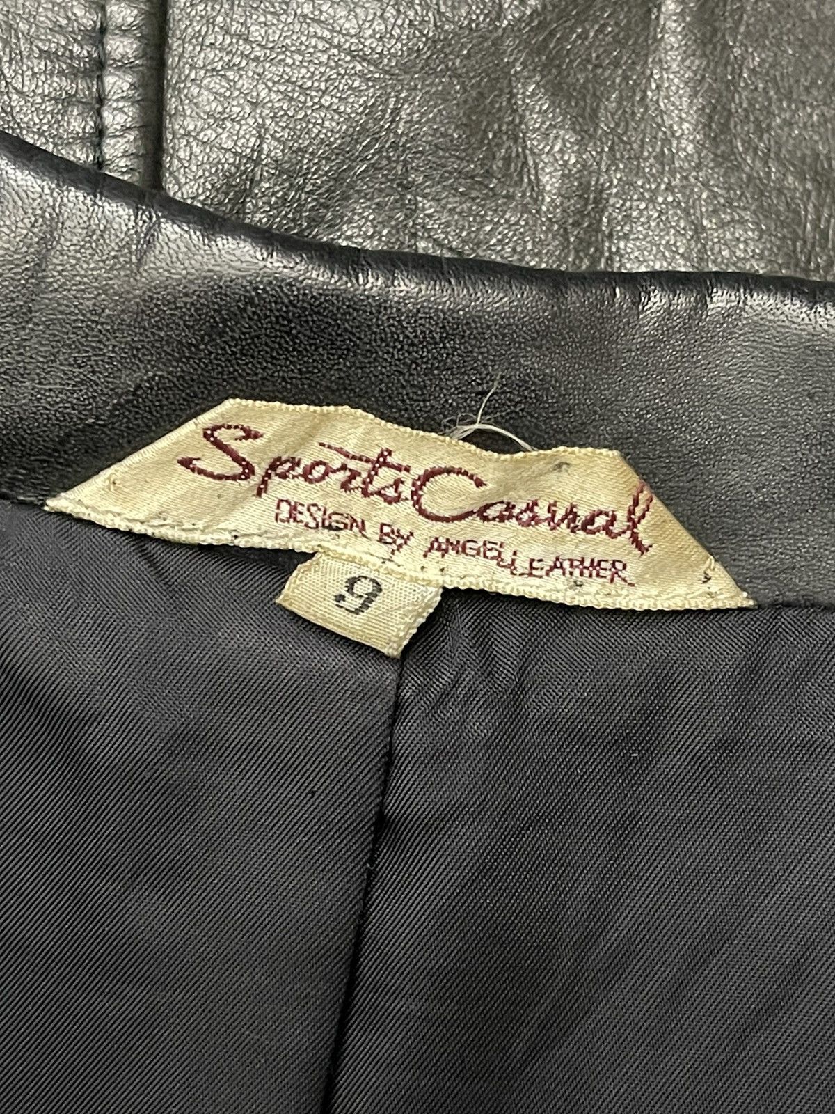 Vintage Vintage Angel Soft Leather Jacket Size L / US 10 / IT 46 - 6 Thumbnail