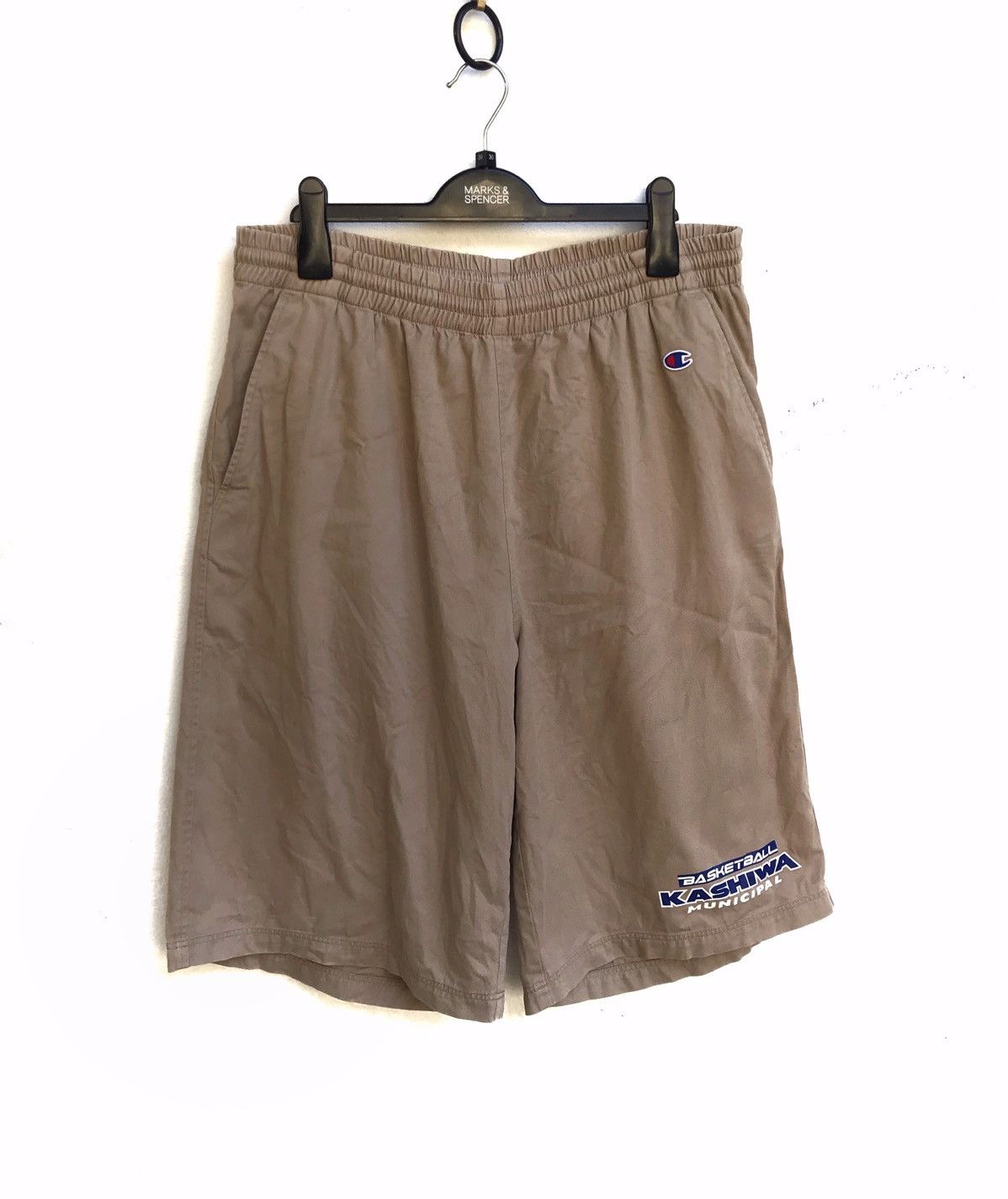 Champion × Vintage 🔥Champion Basketball Kashiwa Municipal Short Pants Size US 32 / EU 48 - 1 Thumbnail