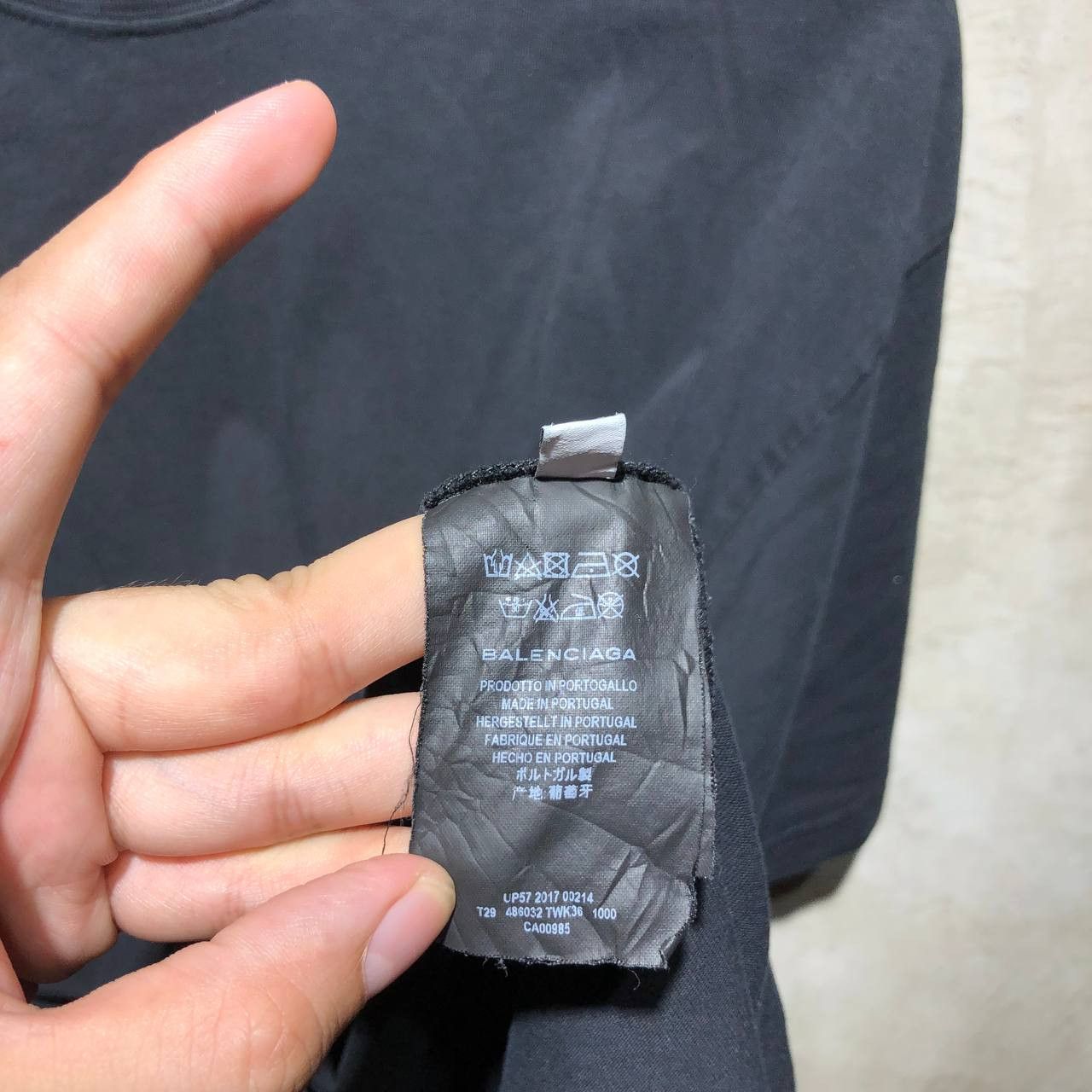 Balenciaga Balenciaga Copyright small logo tee Size US L / EU 52-54 / 3 - 9 Thumbnail
