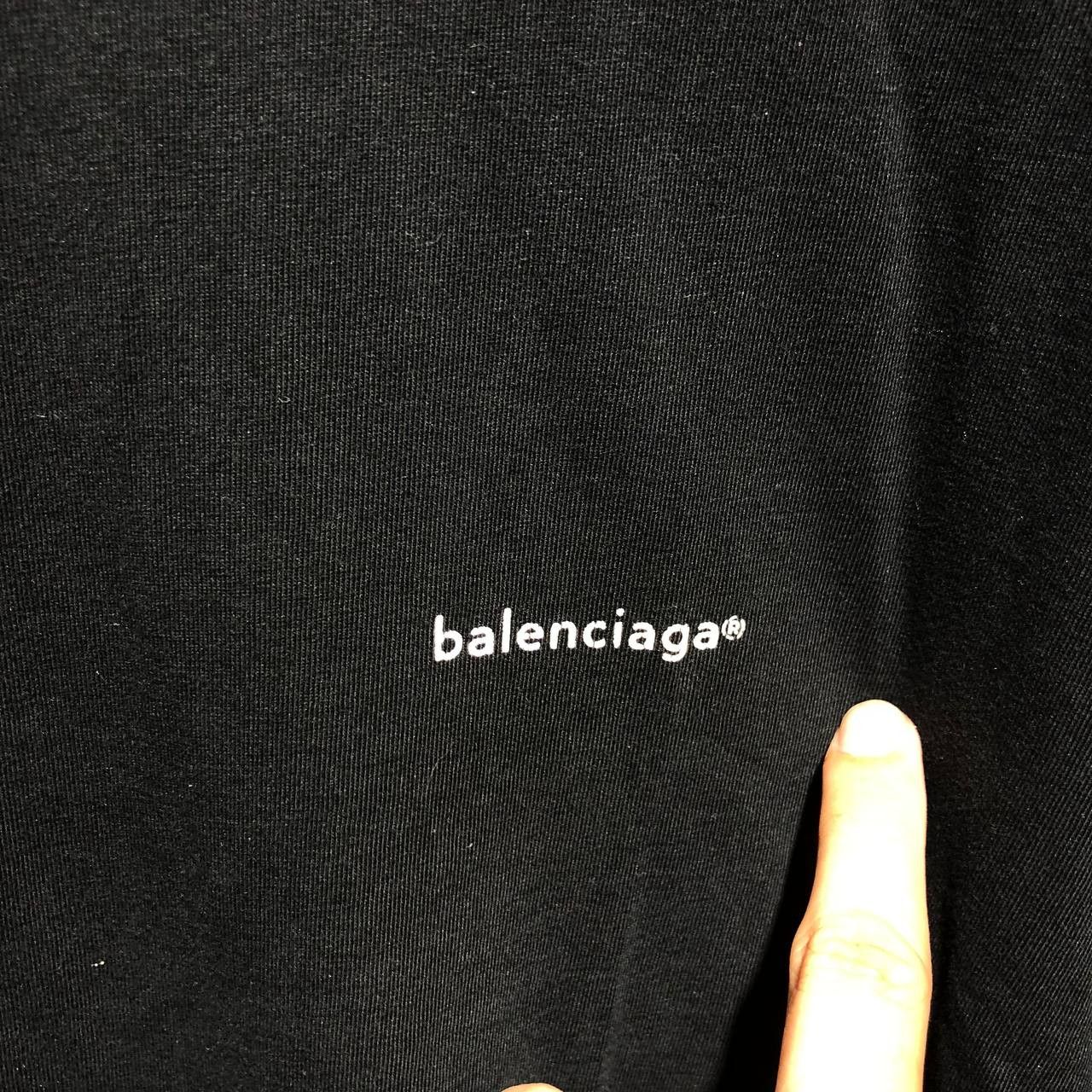 Balenciaga Balenciaga Copyright small logo tee Size US L / EU 52-54 / 3 - 3 Thumbnail