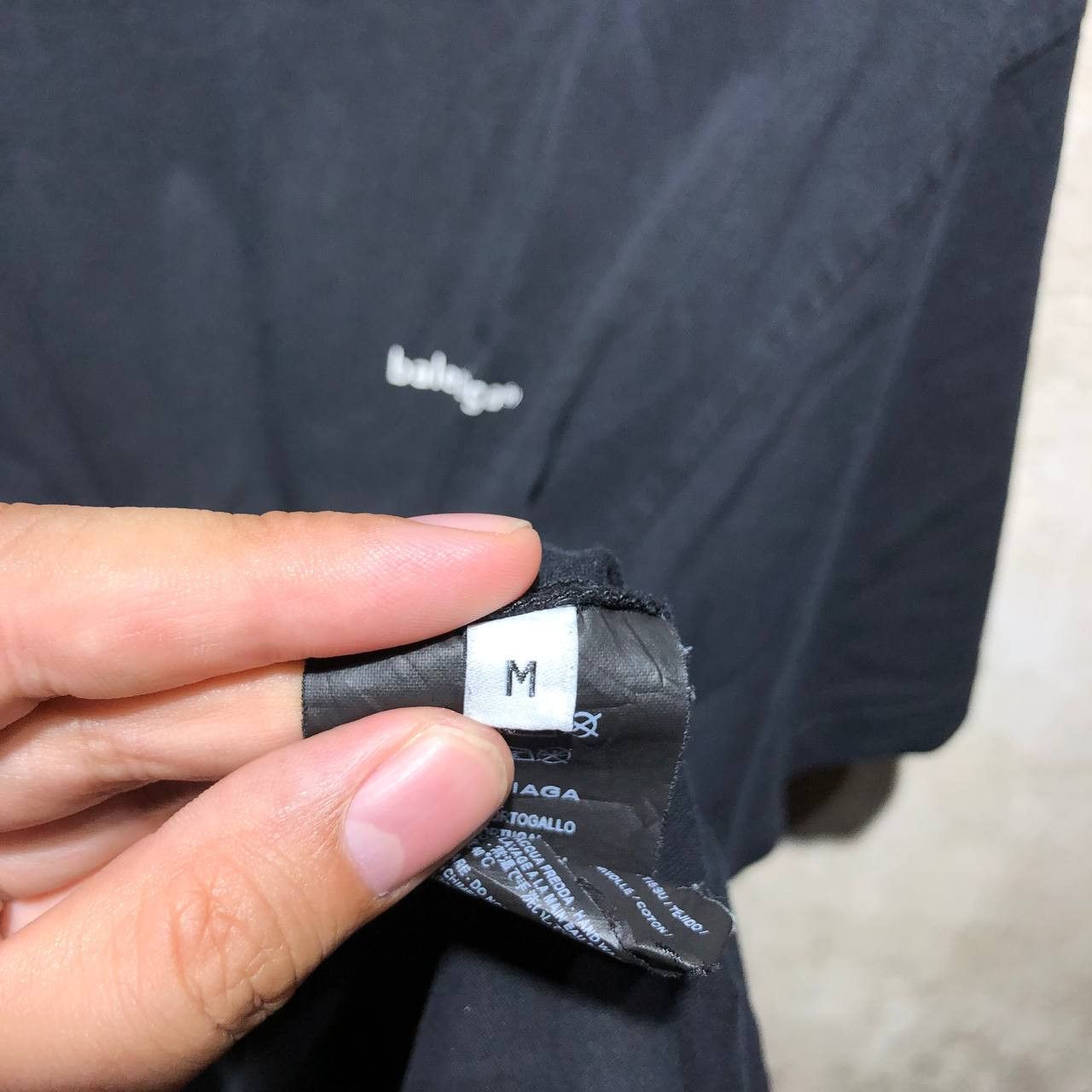 Balenciaga Balenciaga Copyright small logo tee Size US L / EU 52-54 / 3 - 7 Thumbnail