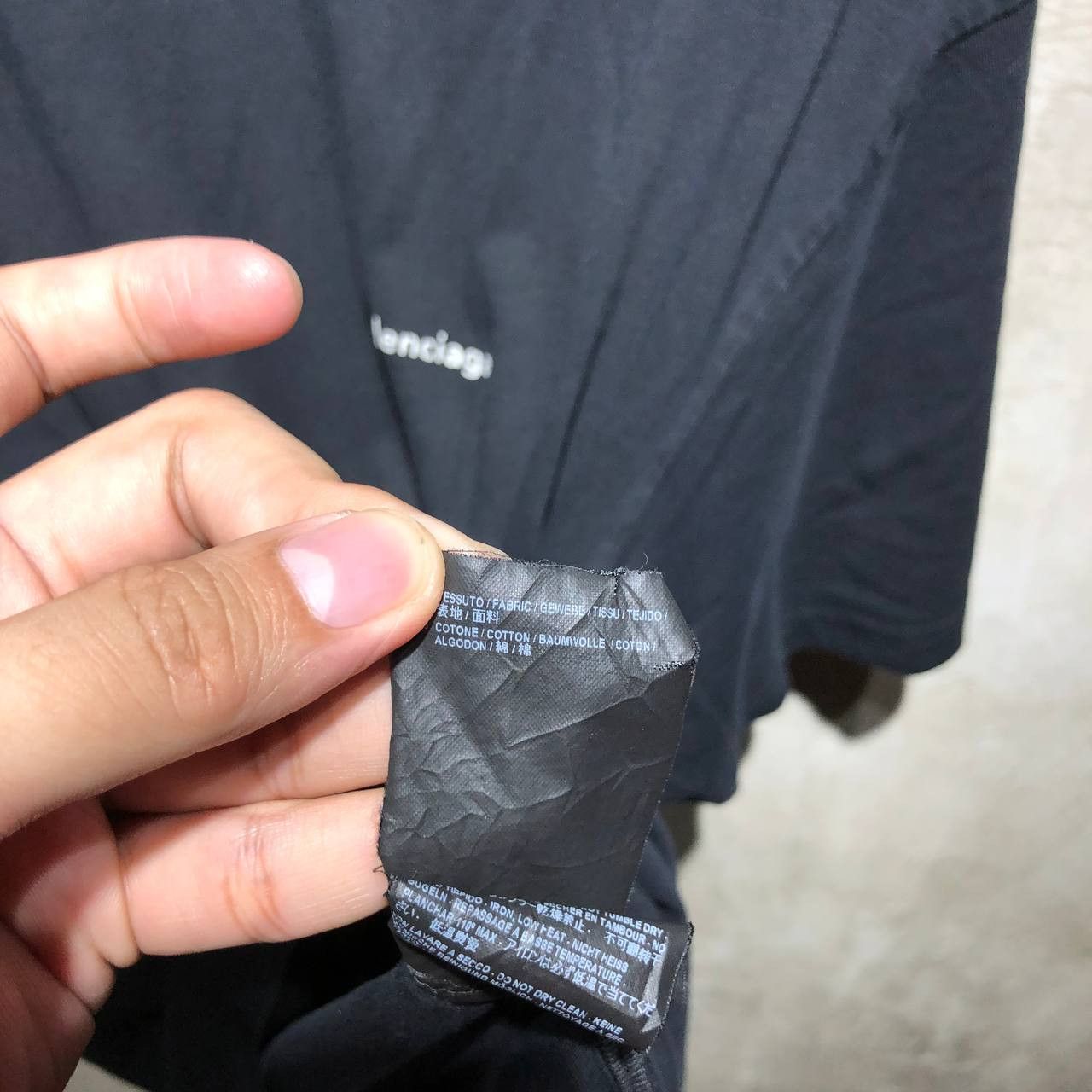 Balenciaga Balenciaga Copyright small logo tee Size US L / EU 52-54 / 3 - 10 Thumbnail