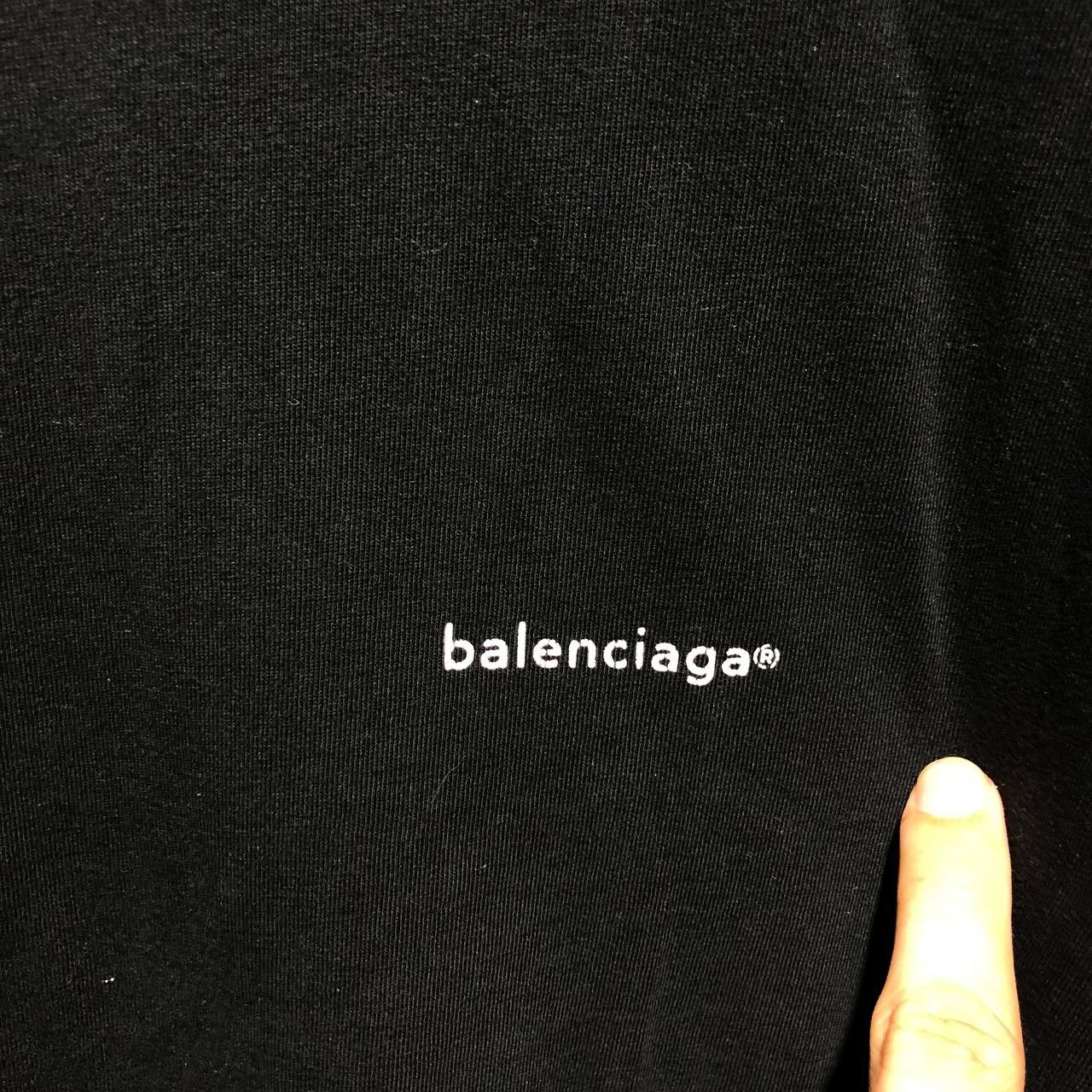 Balenciaga Balenciaga Copyright small logo tee Size US L / EU 52-54 / 3 - 2 Thumbnail
