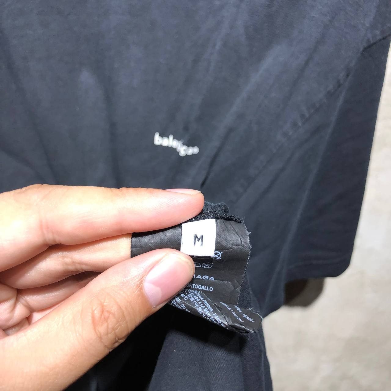 Balenciaga Balenciaga Copyright small logo tee Size US L / EU 52-54 / 3 - 6 Thumbnail