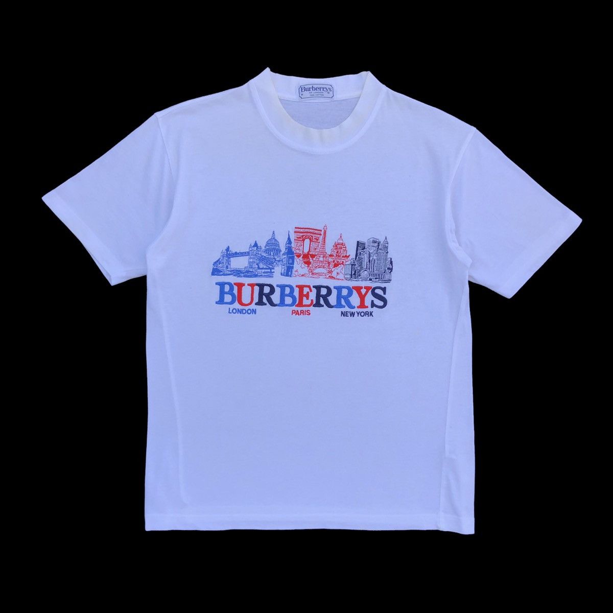 Burberry Collection Burberrys VTG 90s Embroidery T shirt Size US M / EU 48-50 / 2 - 5 Thumbnail