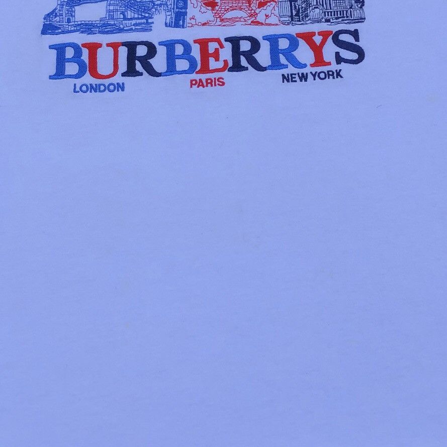Burberry Collection Burberrys VTG 90s Embroidery T shirt Size US M / EU 48-50 / 2 - 10 Thumbnail
