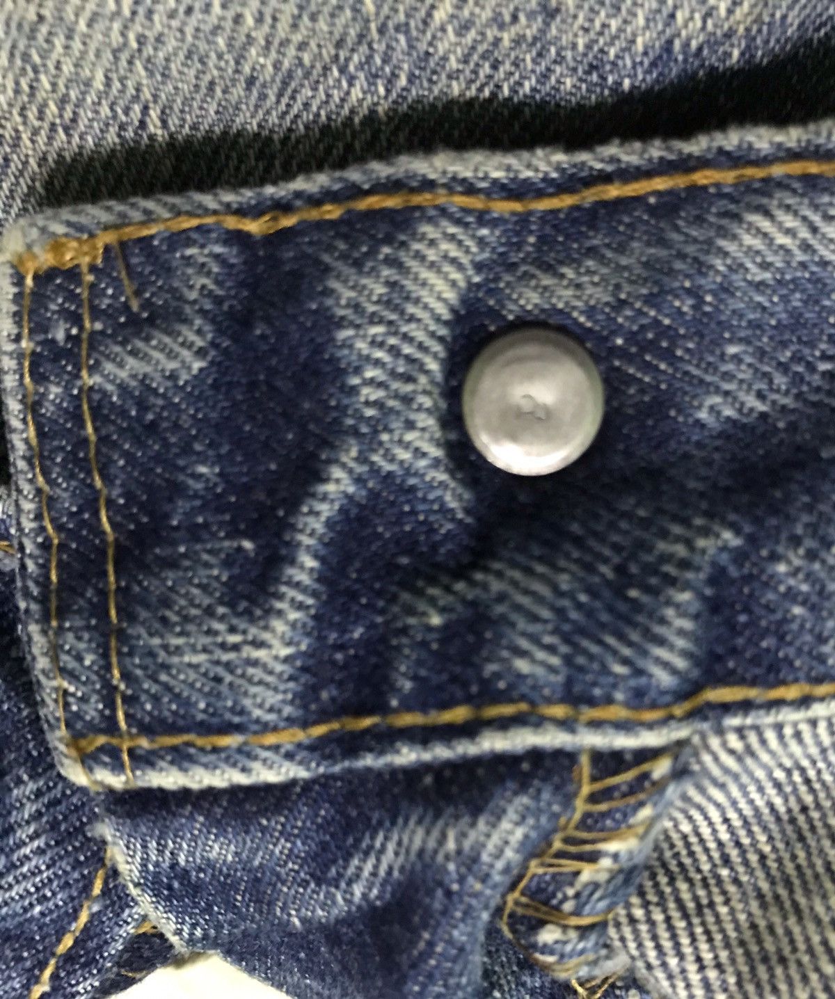 Levi's Vintage Levi's button no.8 bootcut cropped denim jeans 29x25 Size US 29 - 3 Thumbnail