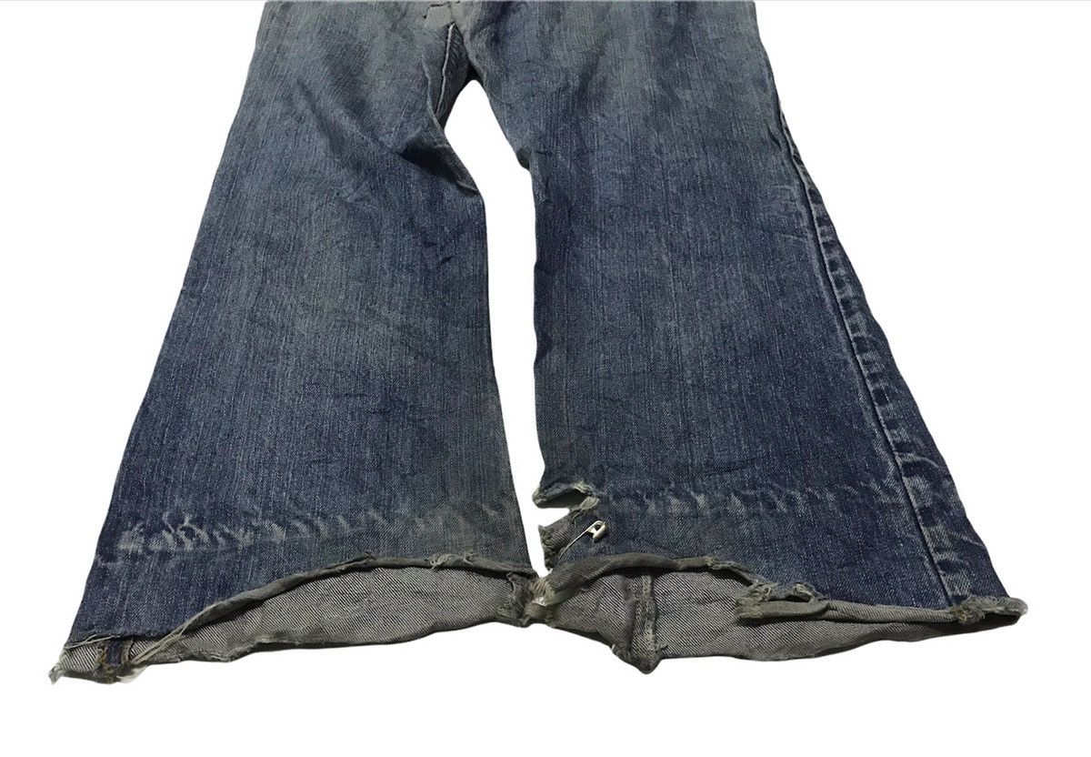 Levi's Vintage Levi's button no.8 bootcut cropped denim jeans 29x25 Size US 29 - 10 Thumbnail