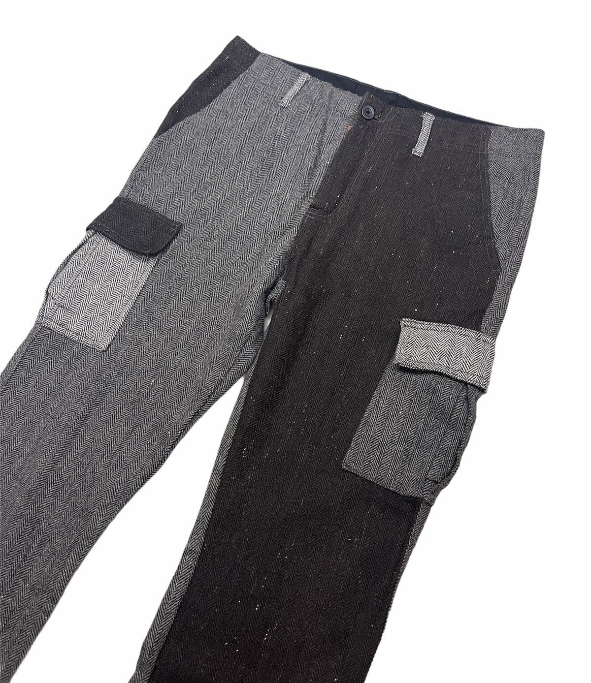 Japanese Brand Hybrid Patchwork Cargo Herringbone twill Galaxy Pants Size US 34 / EU 50 - 5 Thumbnail