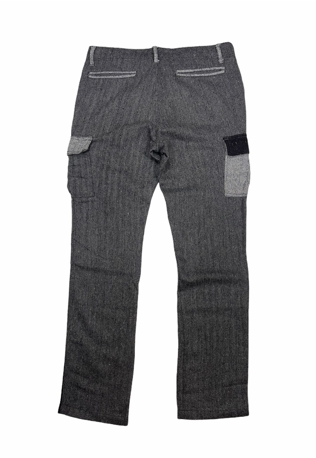 Japanese Brand Hybrid Patchwork Cargo Herringbone twill Galaxy Pants Size US 34 / EU 50 - 3 Thumbnail