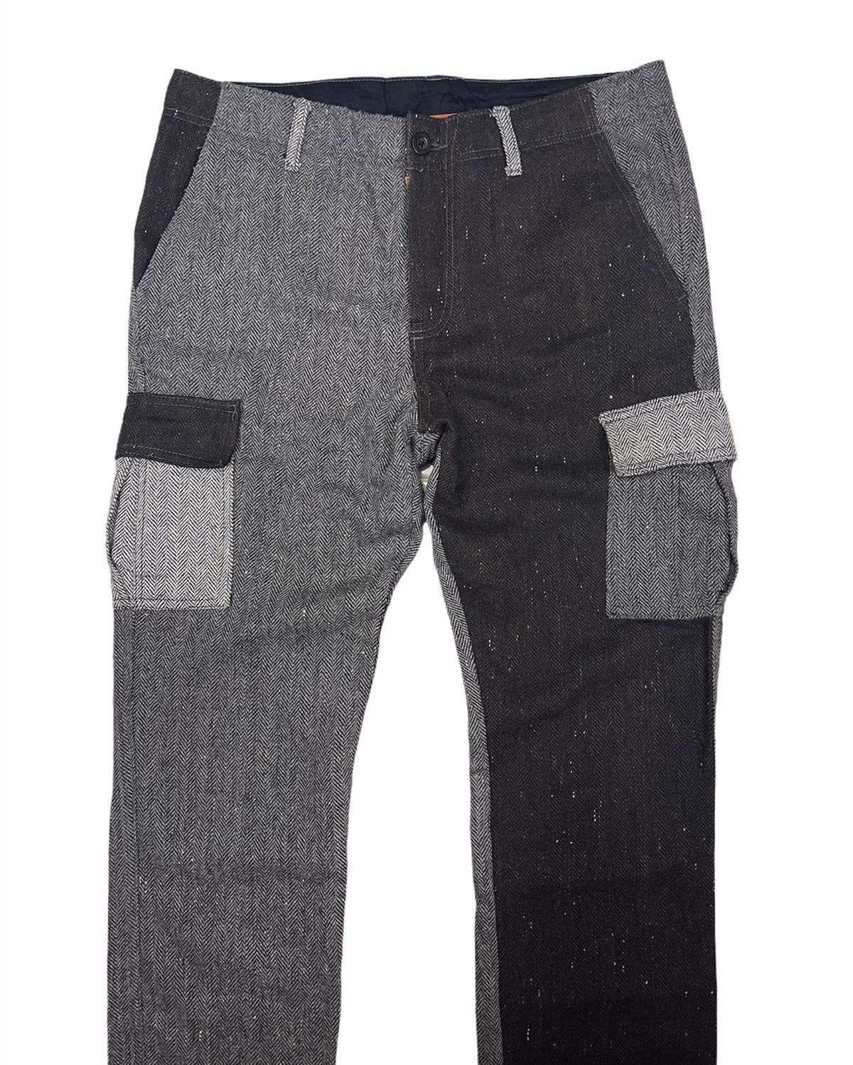 Japanese Brand Hybrid Patchwork Cargo Herringbone twill Galaxy Pants Size US 34 / EU 50 - 4 Thumbnail