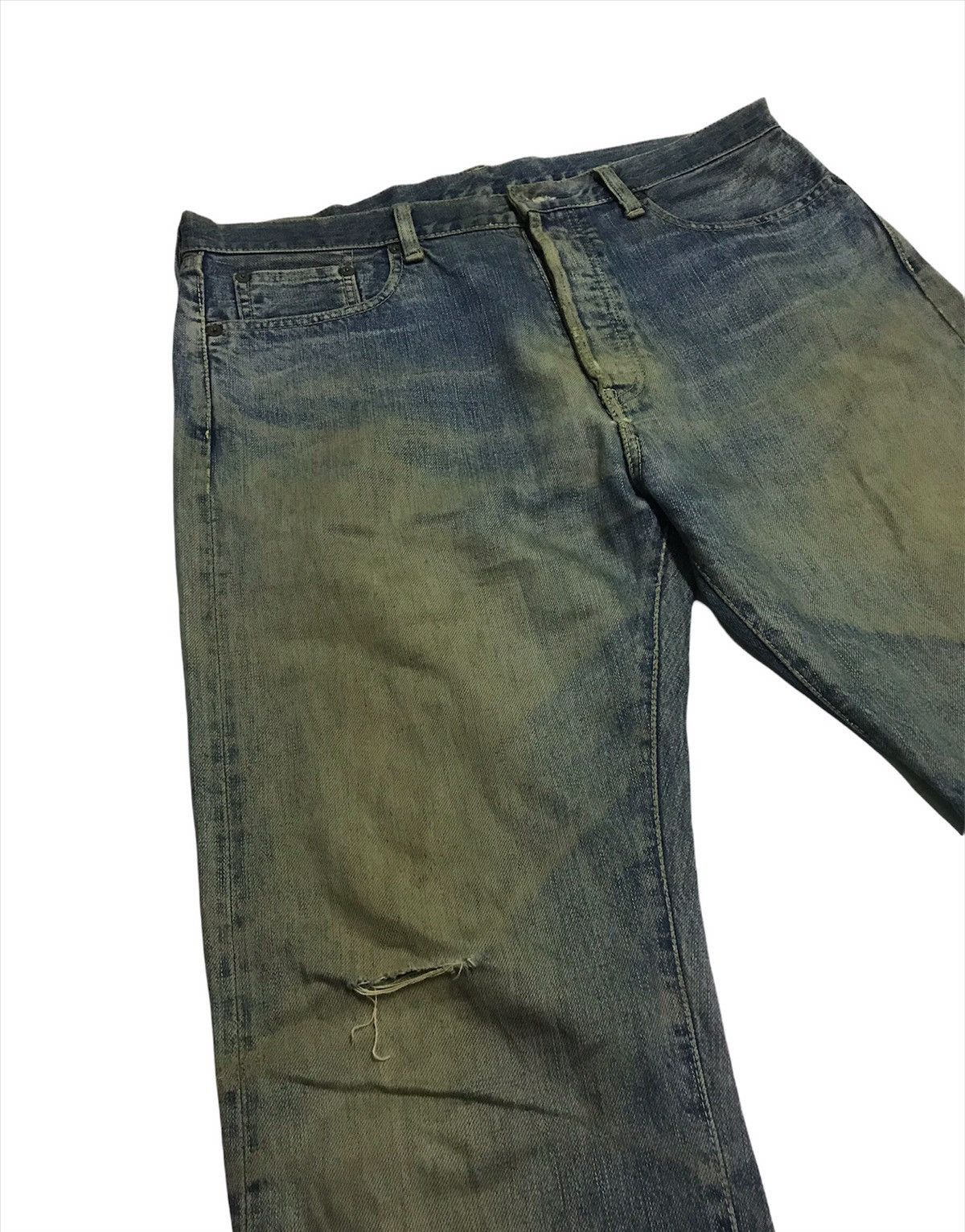 United Arrows Vintage 90s United Arrows selvedge denim jeans 34x29 Size US 35 - 5 Thumbnail