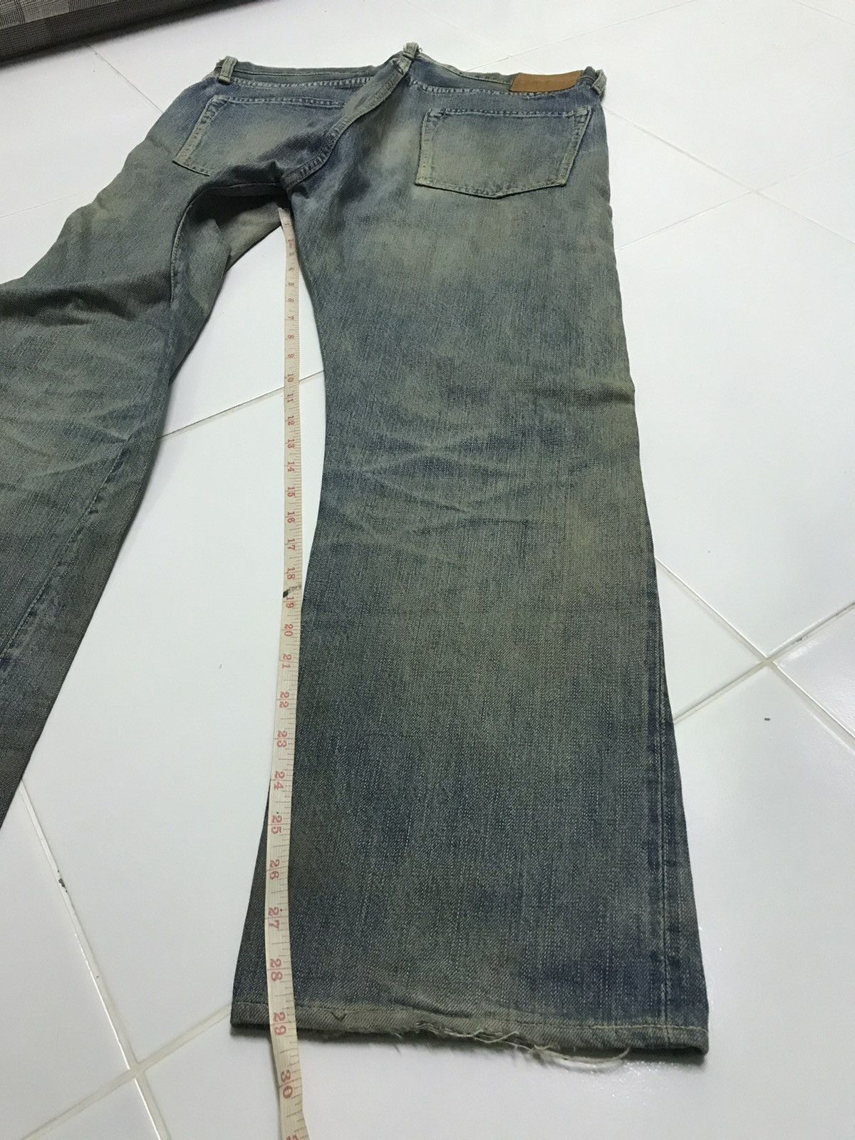 United Arrows Vintage 90s United Arrows selvedge denim jeans 34x29 Size US 35 - 13 Thumbnail