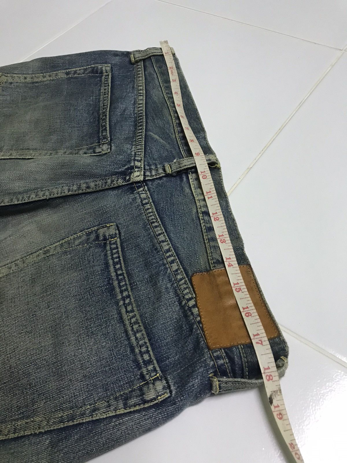 United Arrows Vintage 90s United Arrows selvedge denim jeans 34x29 Size US 35 - 9 Thumbnail